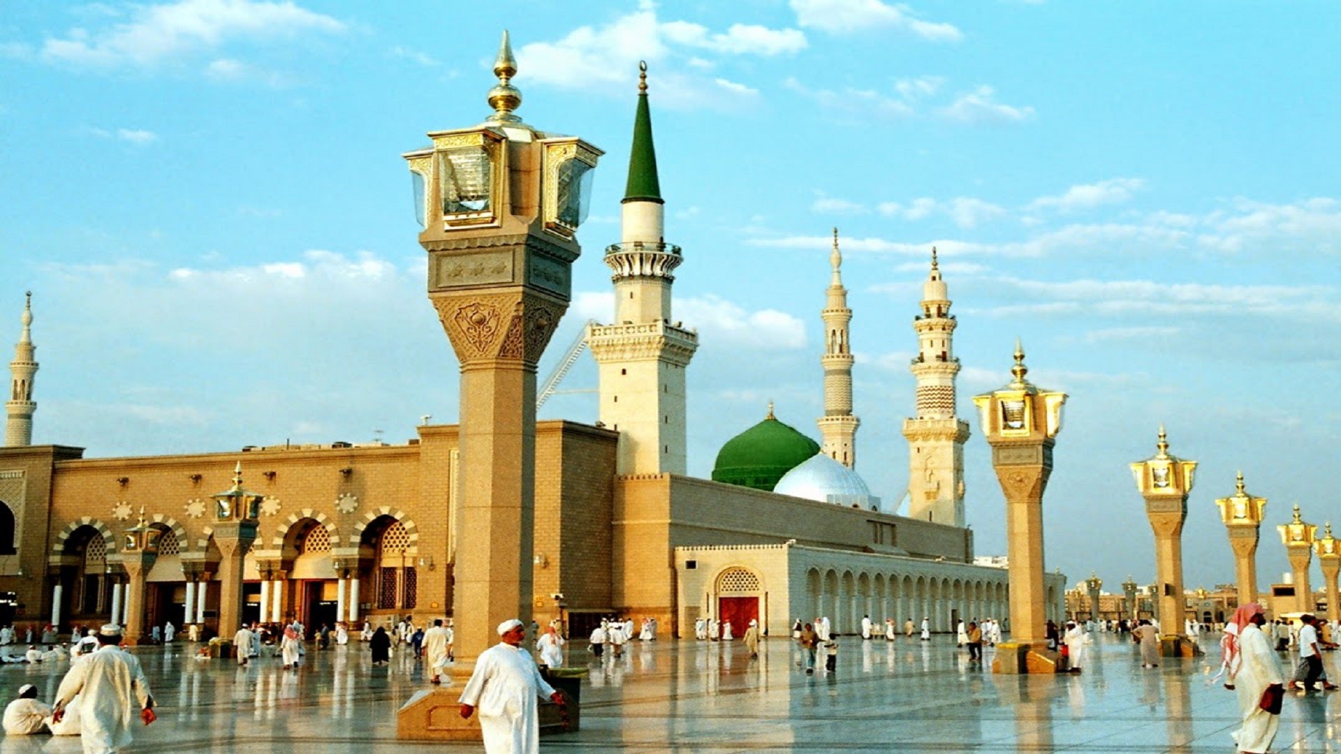 1920x1080 Beautiful Madina Shareef HD Wallpapers Free Downloaded For Desktop