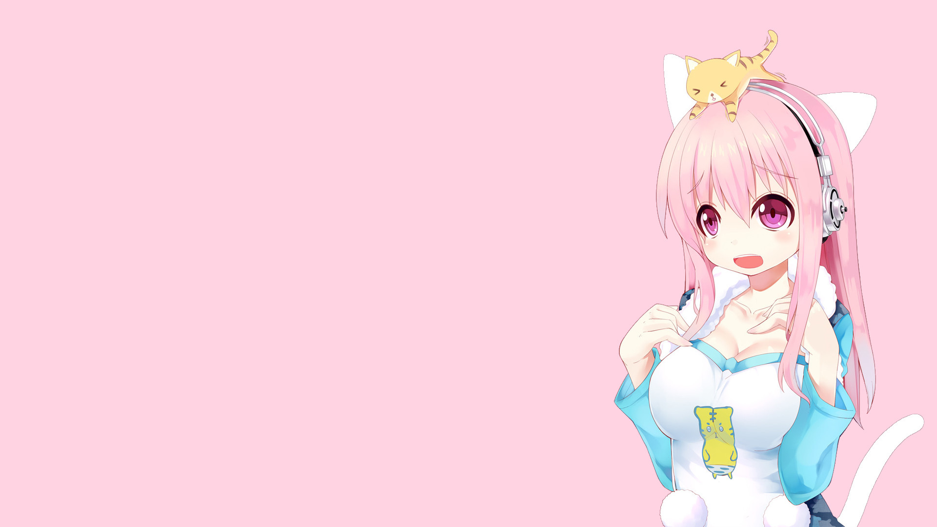 Download Anime Girl Hoodie Super Sonico Wallpaper  Wallpaperscom