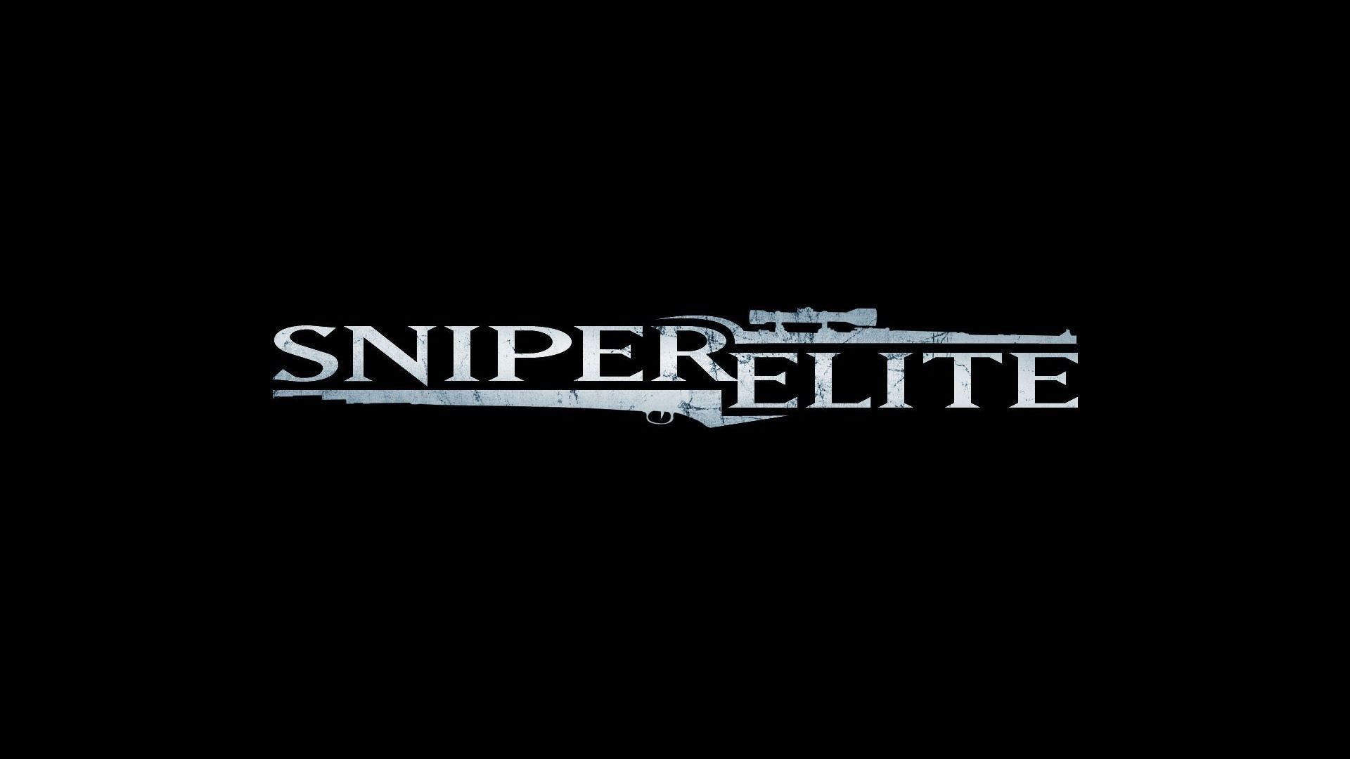 1920x1080 sniper elite logo wallpaper