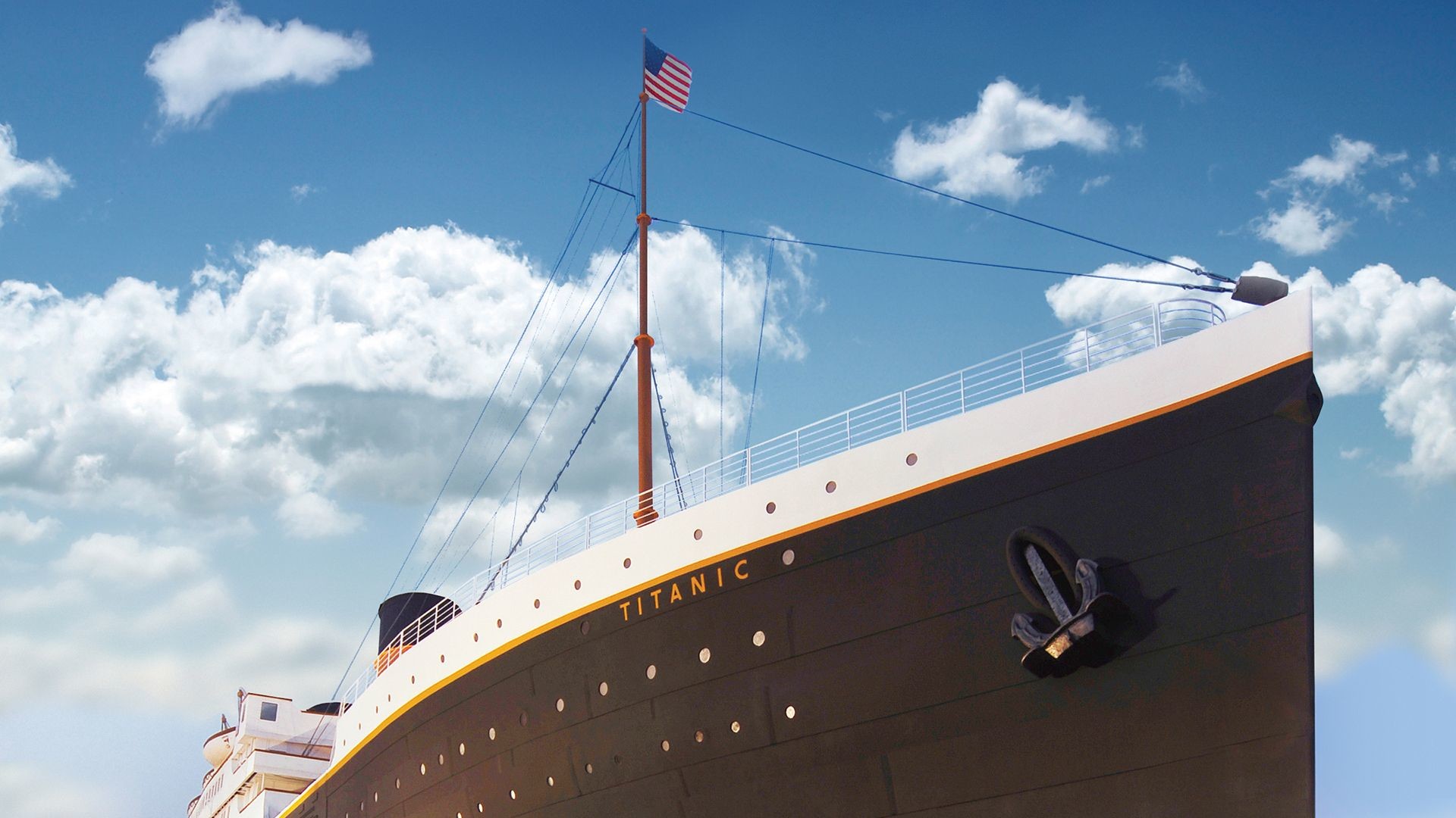 1920x1080 Titanic sailing out HD Wallpaper. Â»