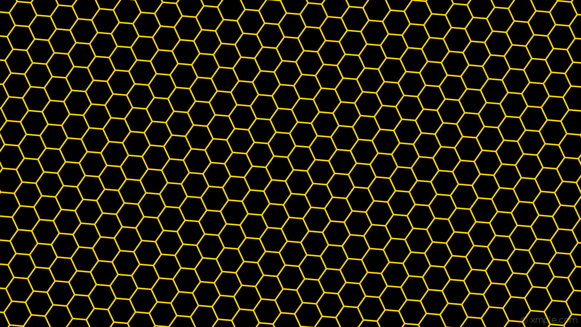 1920x1080 wallpaper yellow black honeycomb hexagon beehive gold #000000 #ffd700  diagonal 25Â° 5px 79px