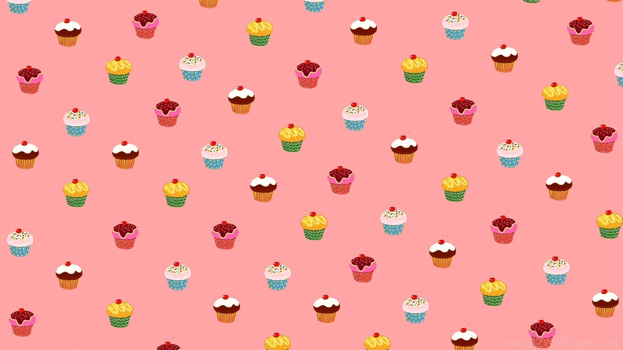 2048x1152 Cute Cupcake Backgrounds ...