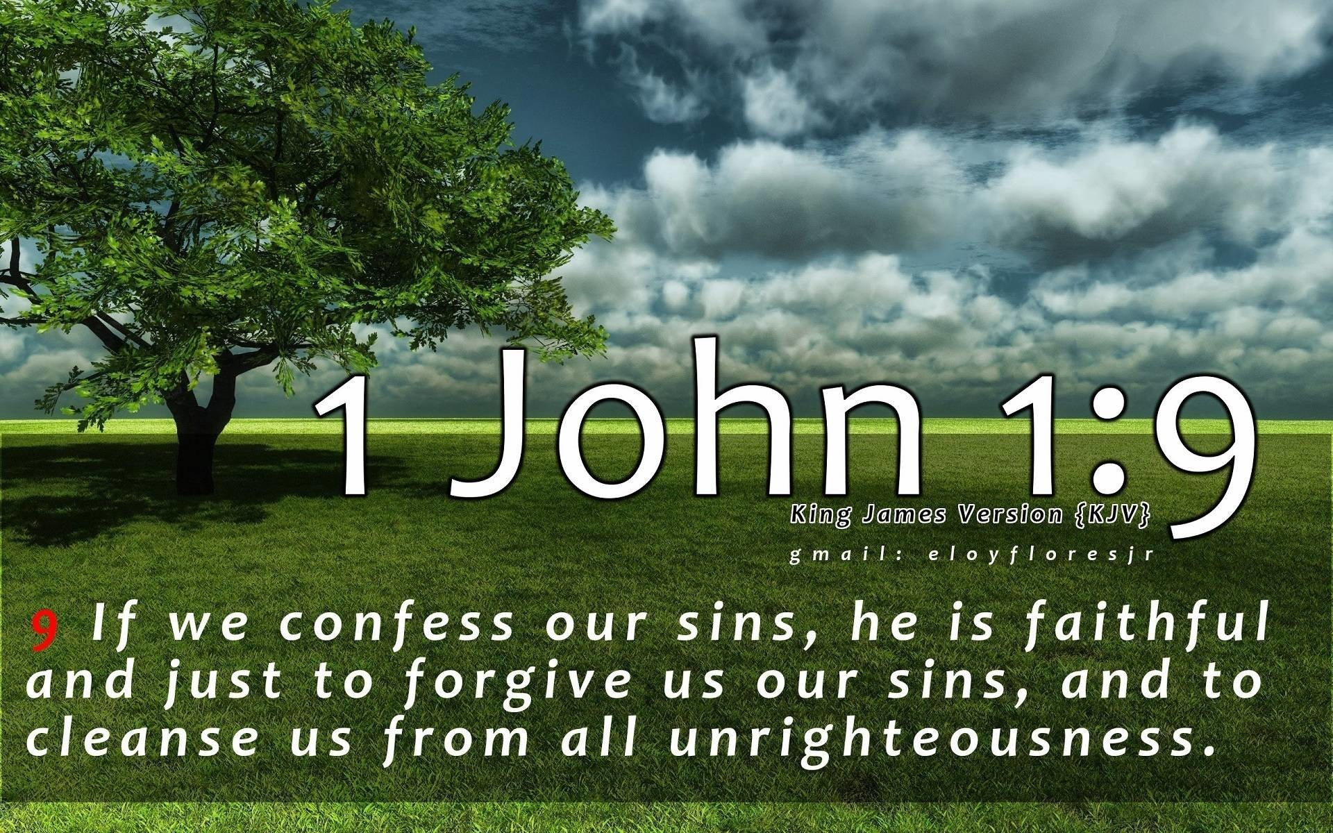 1920x1200  1 John 1:9 Wallpaper #