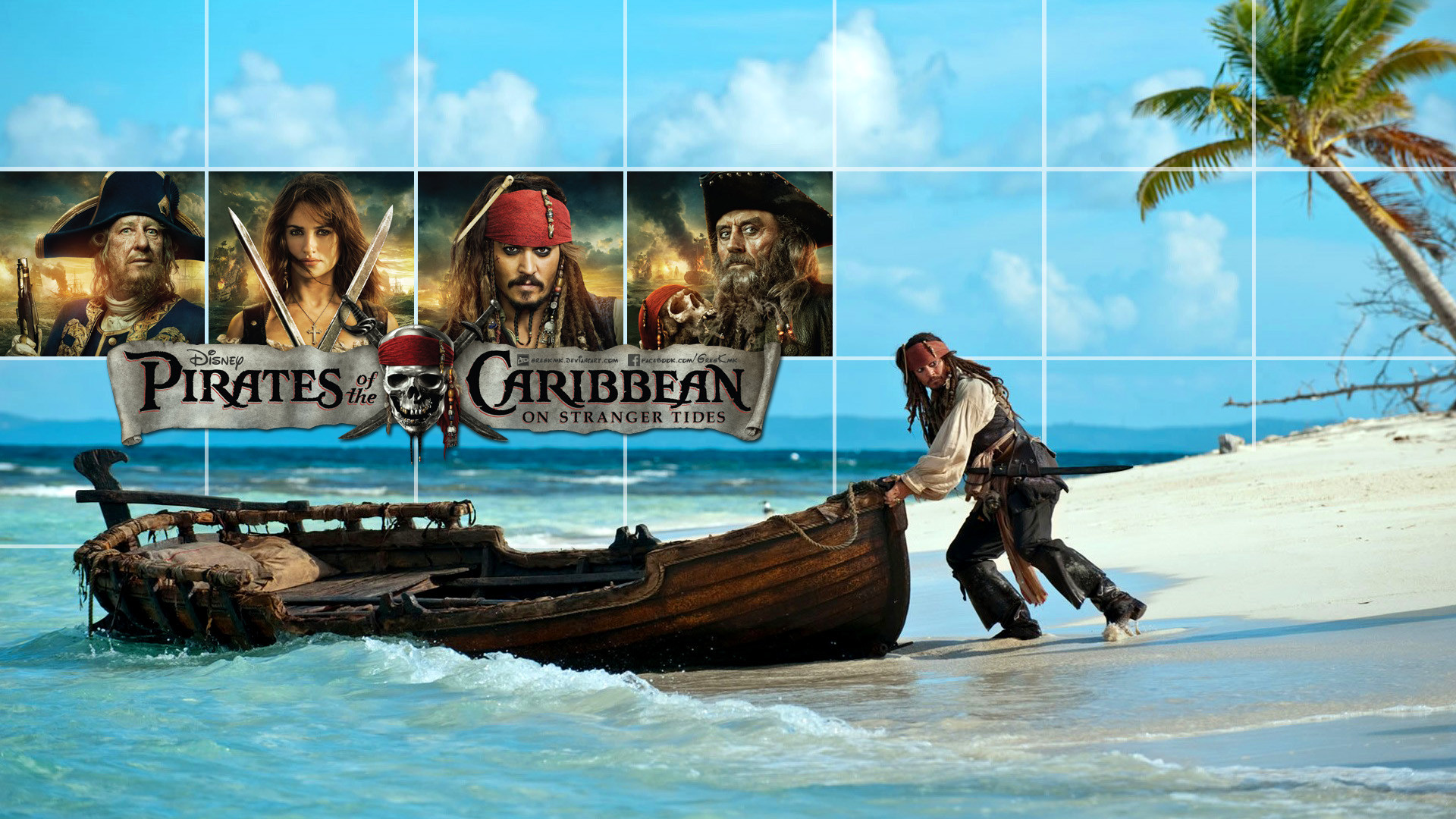1920x1080 ... Pirates of the Caribbean Wallpaper 2 by GregKmk