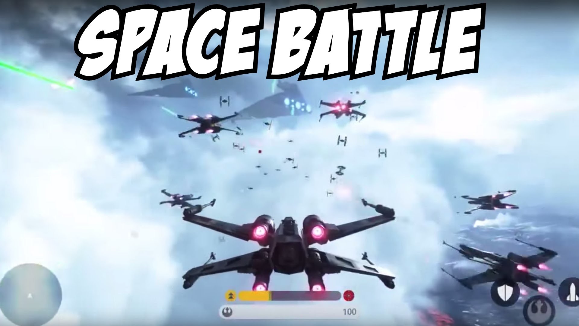 1920x1080 Star Wars Battlefront 3 Gameplay Fighter Squadron Mode Space Battle?  Trailer PS4 Xbox One PC - YouTube