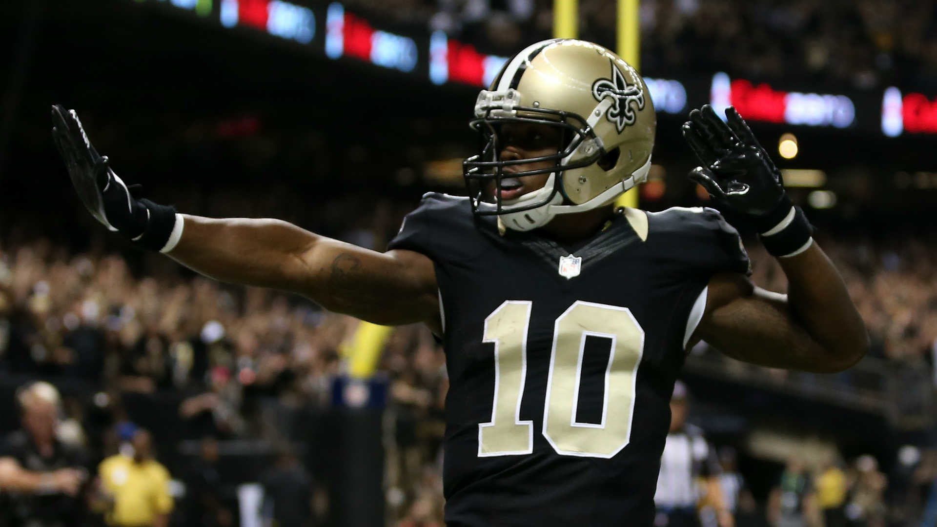 1920x1080 RotoBaller's Frankie Soler analyzes the fantasy impact of the New Orleans  Saints trading Brandin Cooks to the New England Patriots for the 2017  football ...