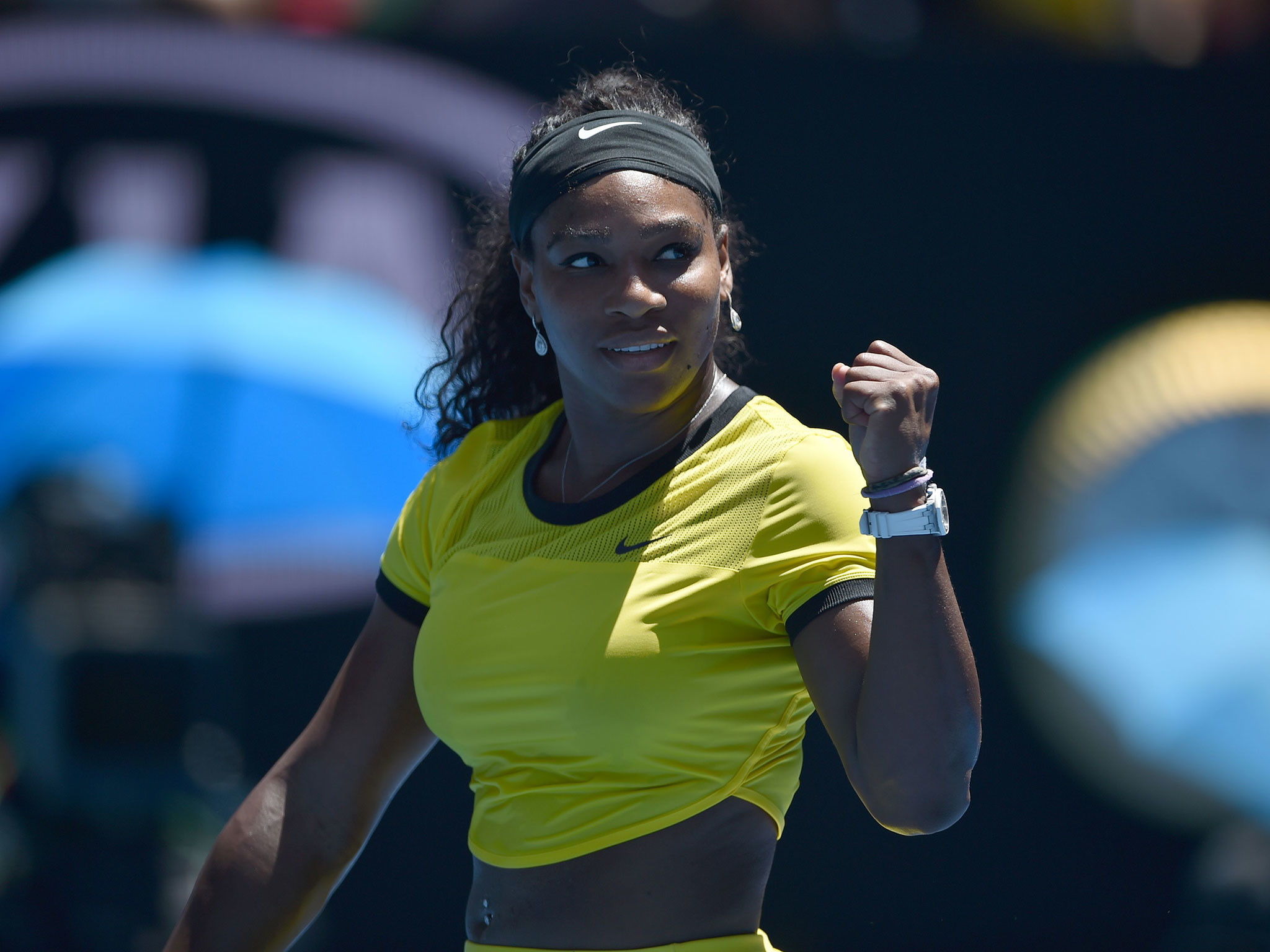2048x1536 Serena Williams 'fan' wears blackface to attend Australian Open tennis  match | The Independent