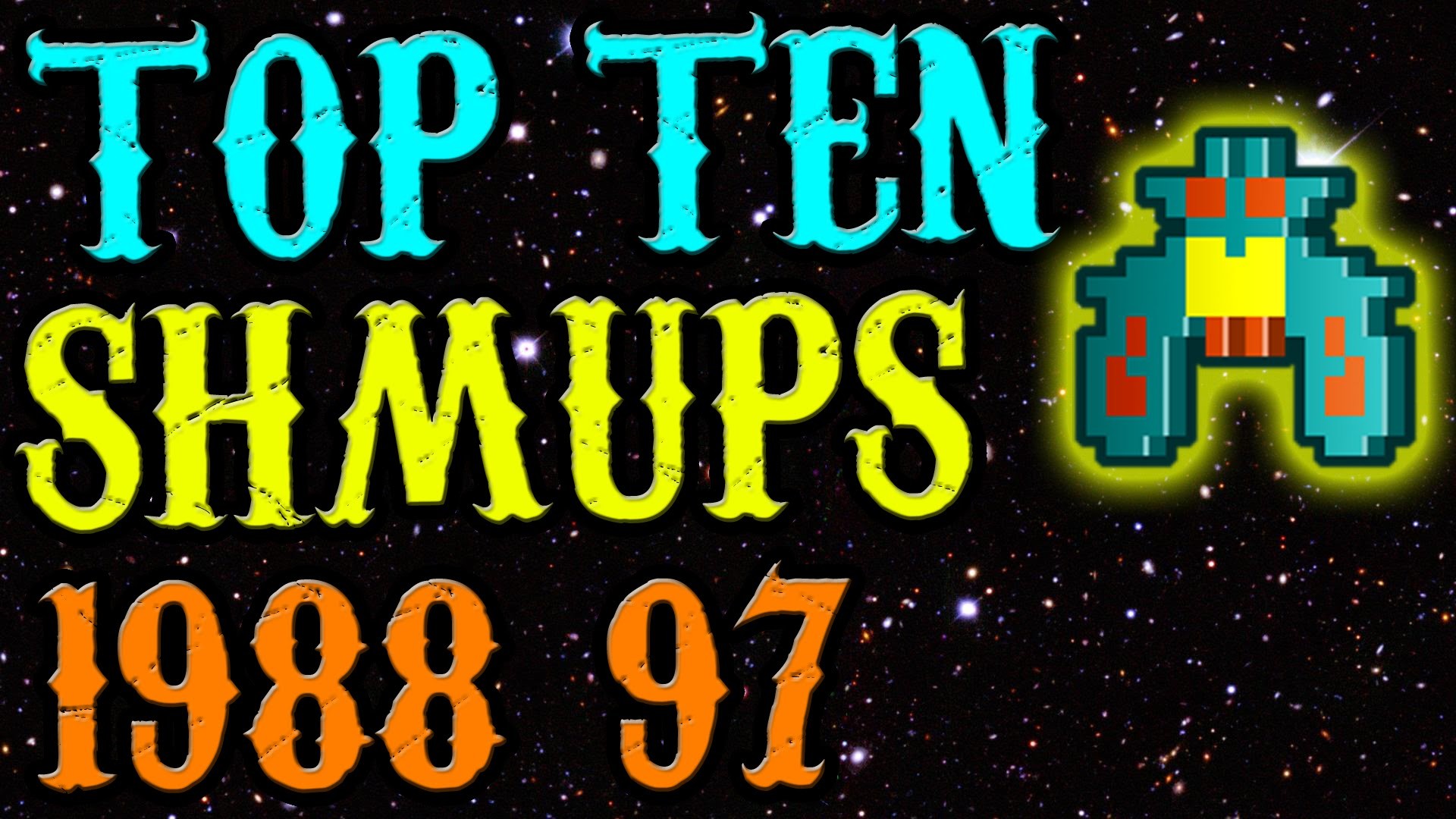 1920x1080 Top 10 MAME Arcade Shmups 1988-1997. One Game Per Year! (1080p/60fps/NC) -  YouTube