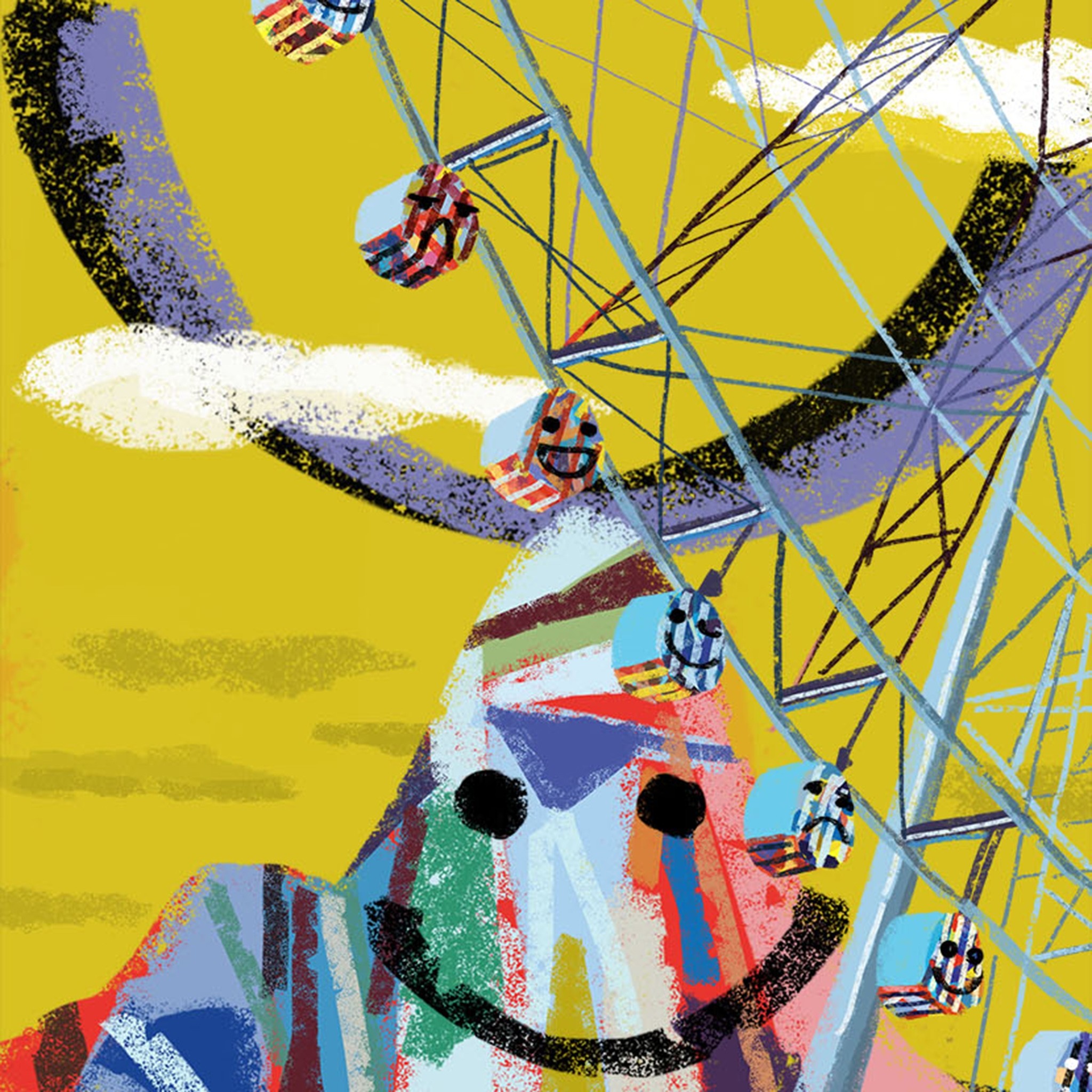 2048x2048 Ferris Wheel Day by Teddy Kang