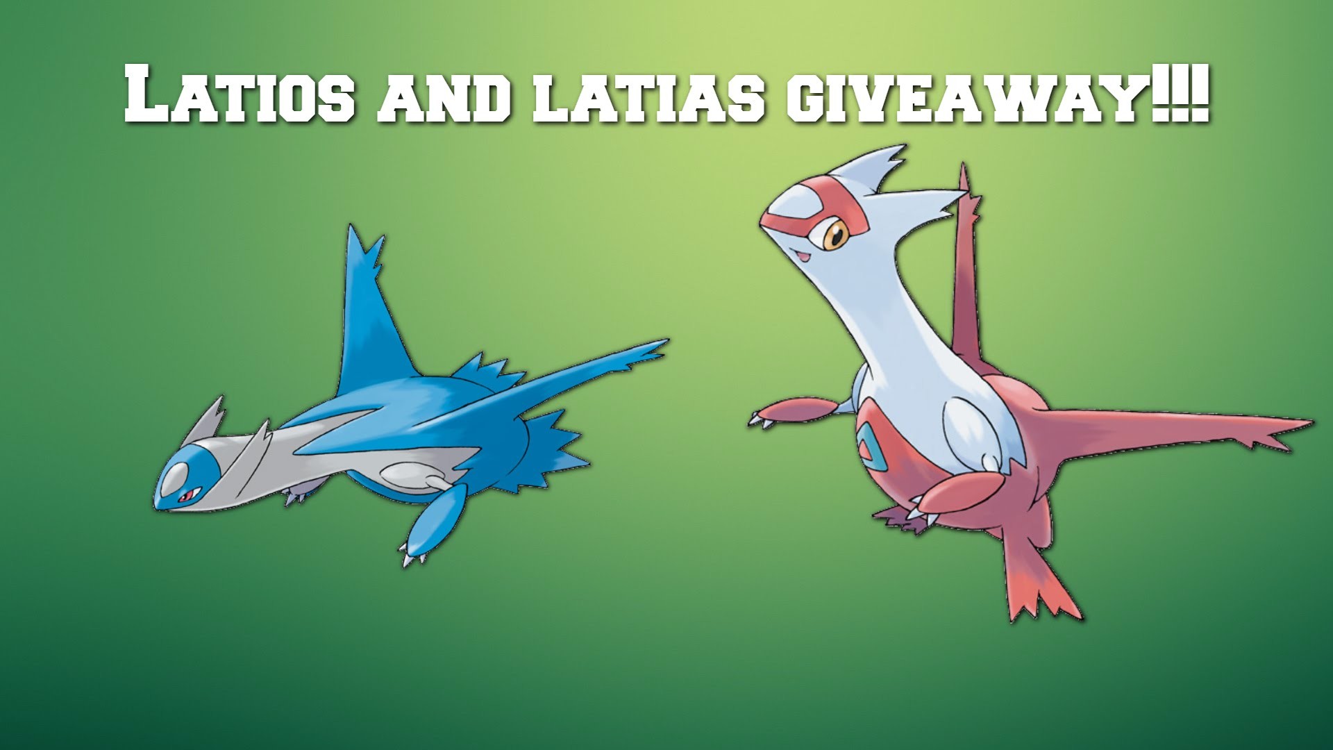 1920x1080 Latias and Latios Giveaway!!! | Project pokemon