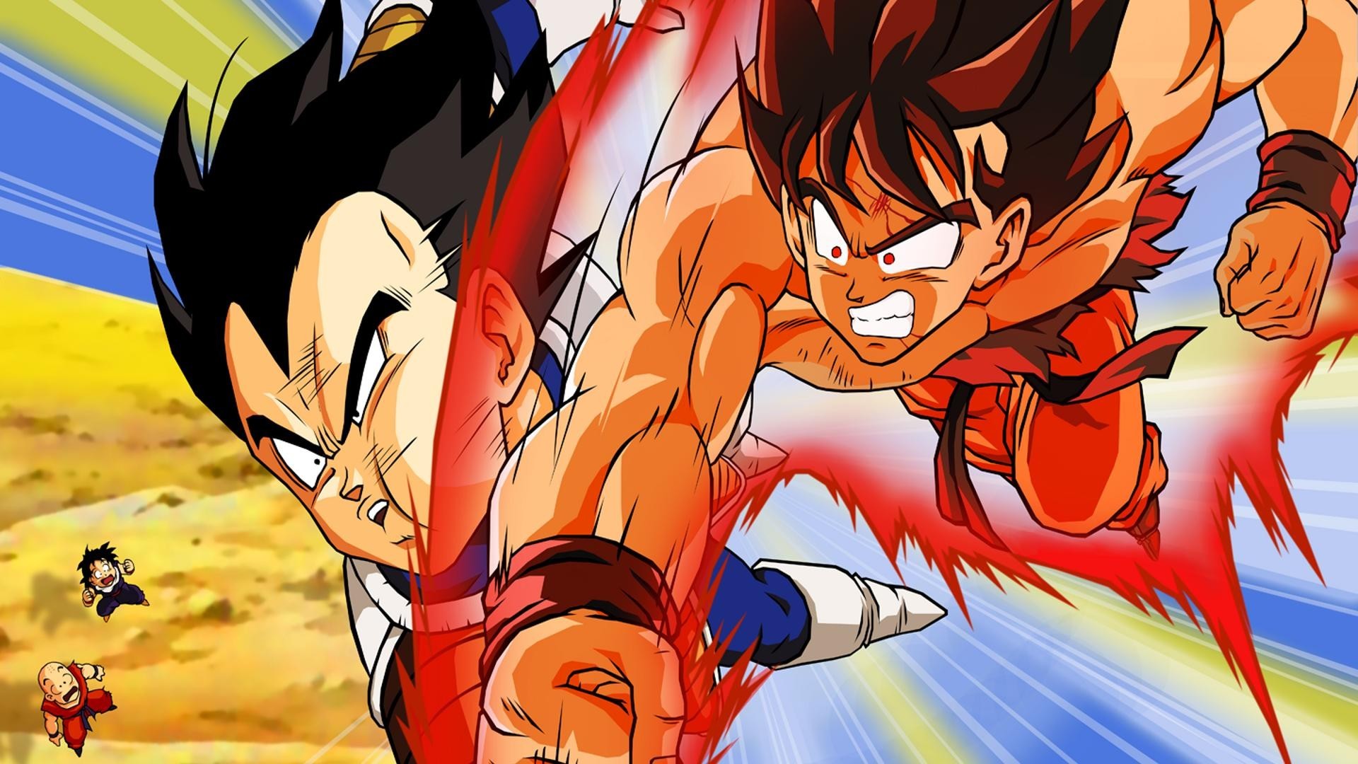 1920x1080 Free Goku VS Vegeta Fighting Wallpapers, Goku VS Vegeta Fighting  Backgrounds, Goku VS Vegeta