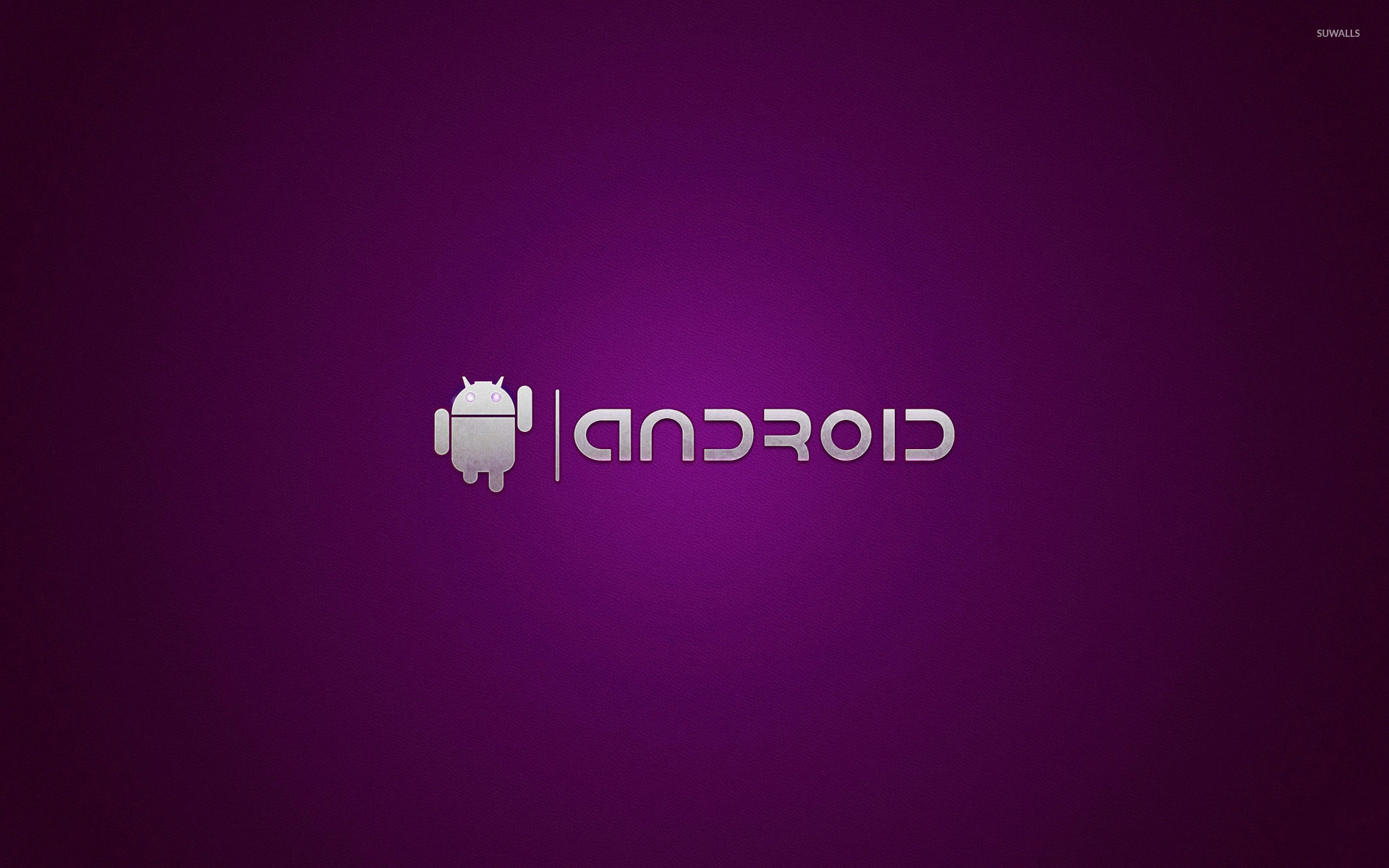 1920x1200 Purple Android logo wallpaper  jpg