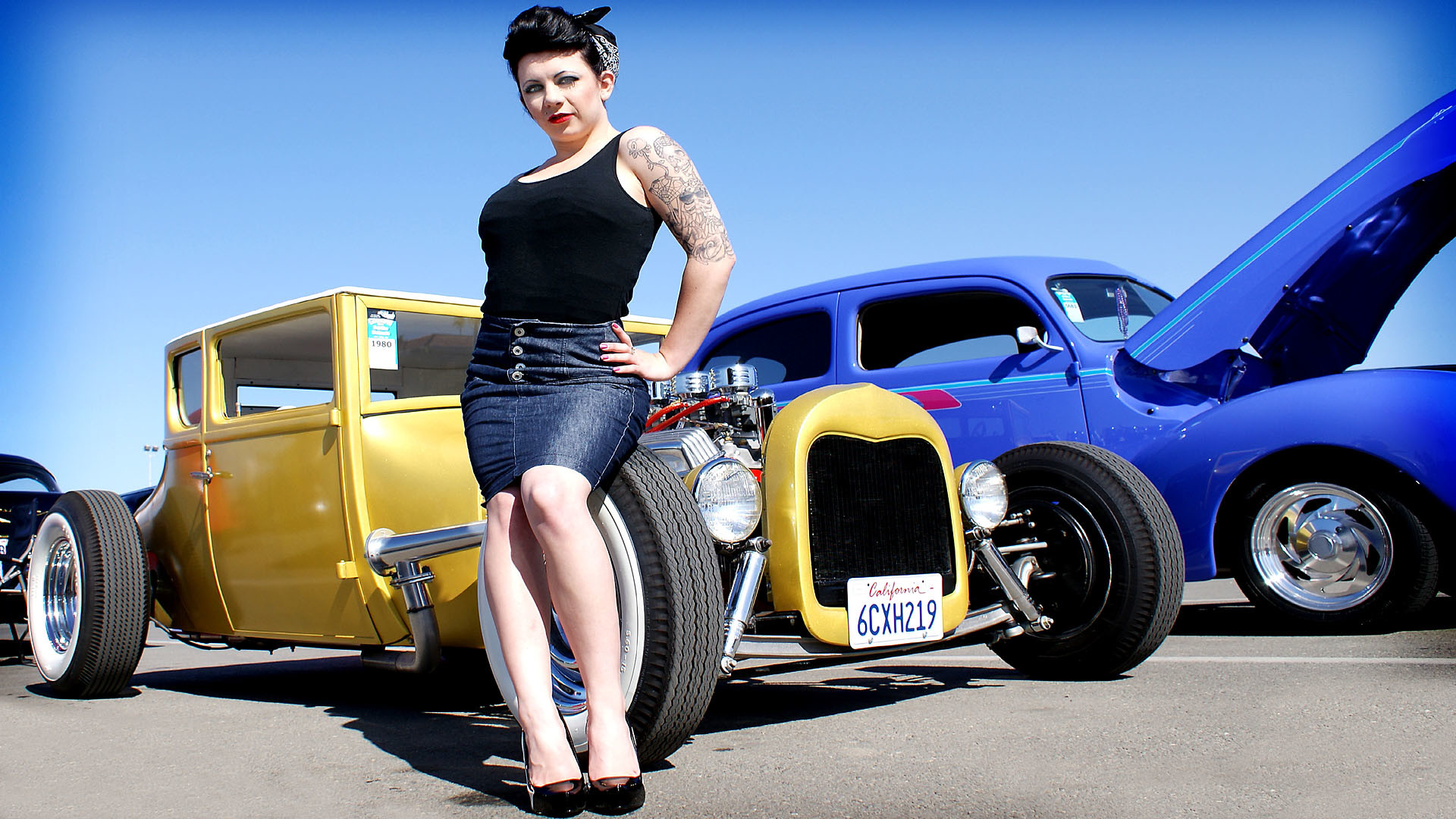 Rockabilly Girls Wallpaper 