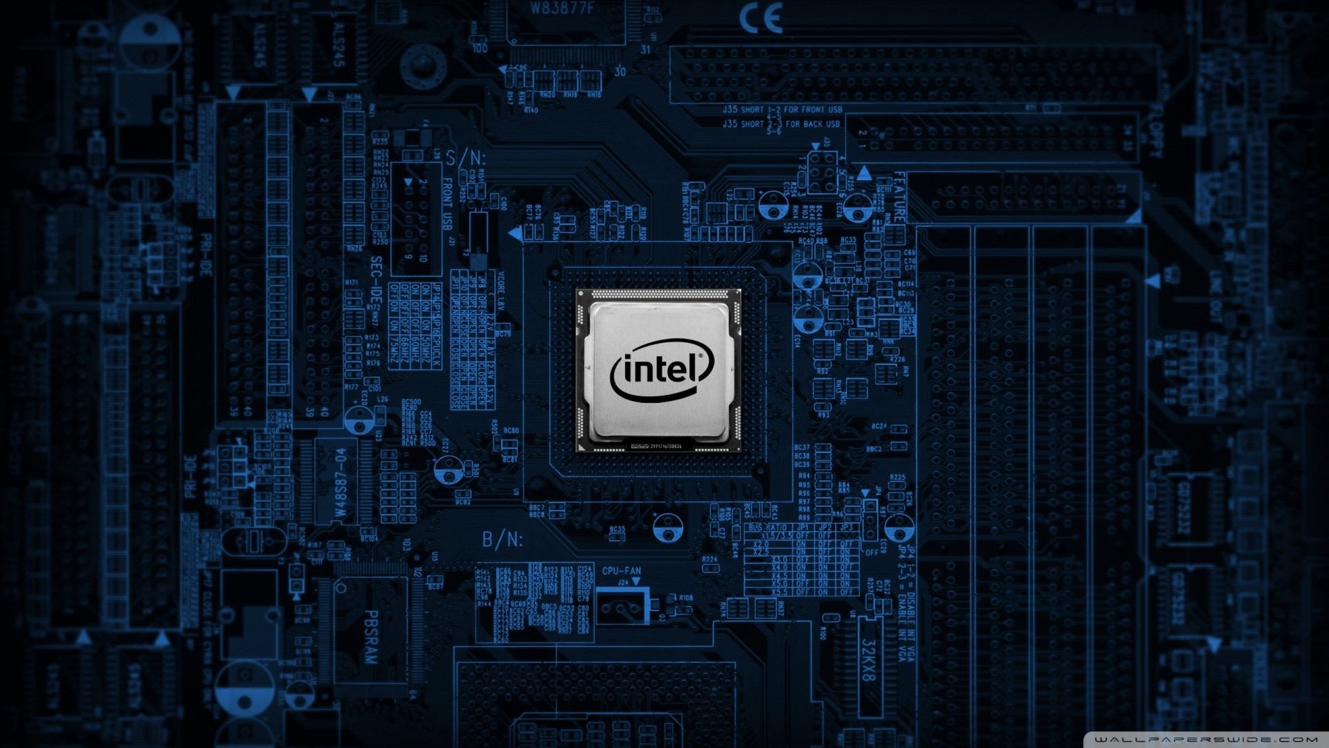 1920x1080 Intel Motherboard Wallpaper  Intel, Motherboard