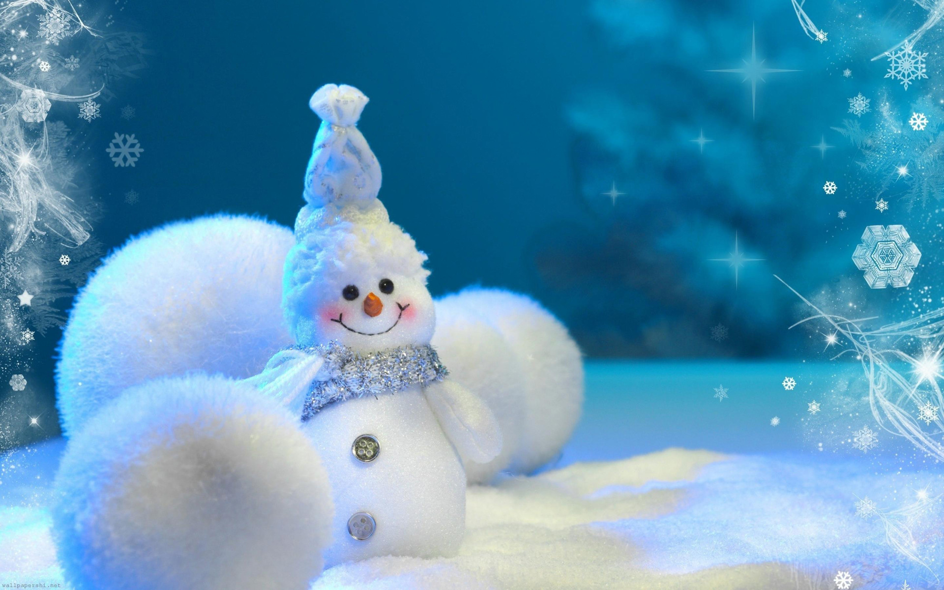 1920x1200 Download Cute Snowman Wallpapers - Merry Christmas. Wallpaper HD FREE .
