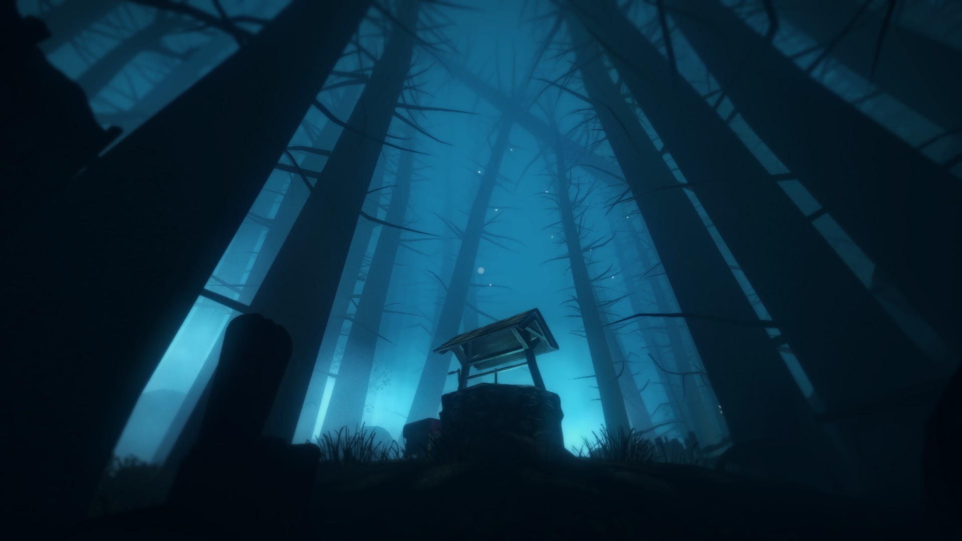 1920x1080 Screenshotted a really pretty wallpaper while playing Among the Sleep ...