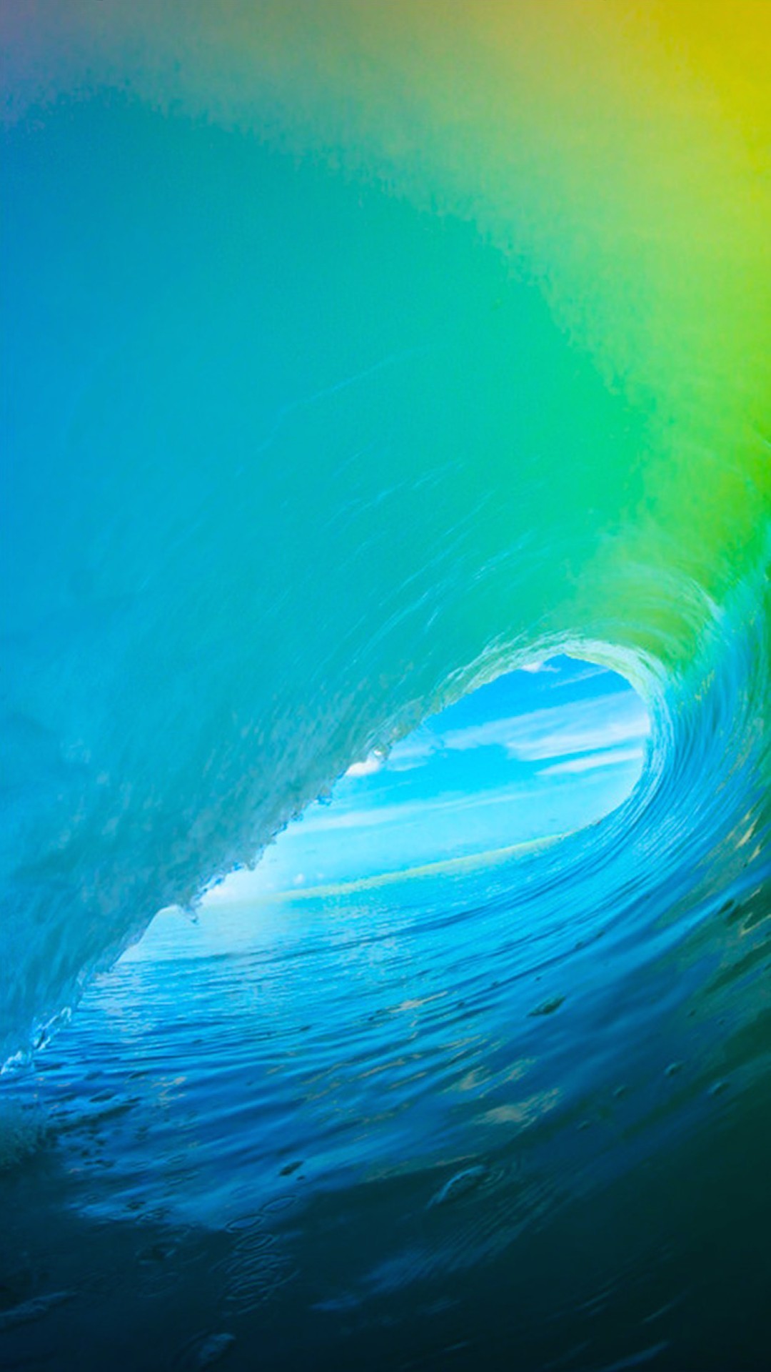 1080x1920 iOS 9 Colorful Surf Wave iPhone 6+ HD Wallpaper