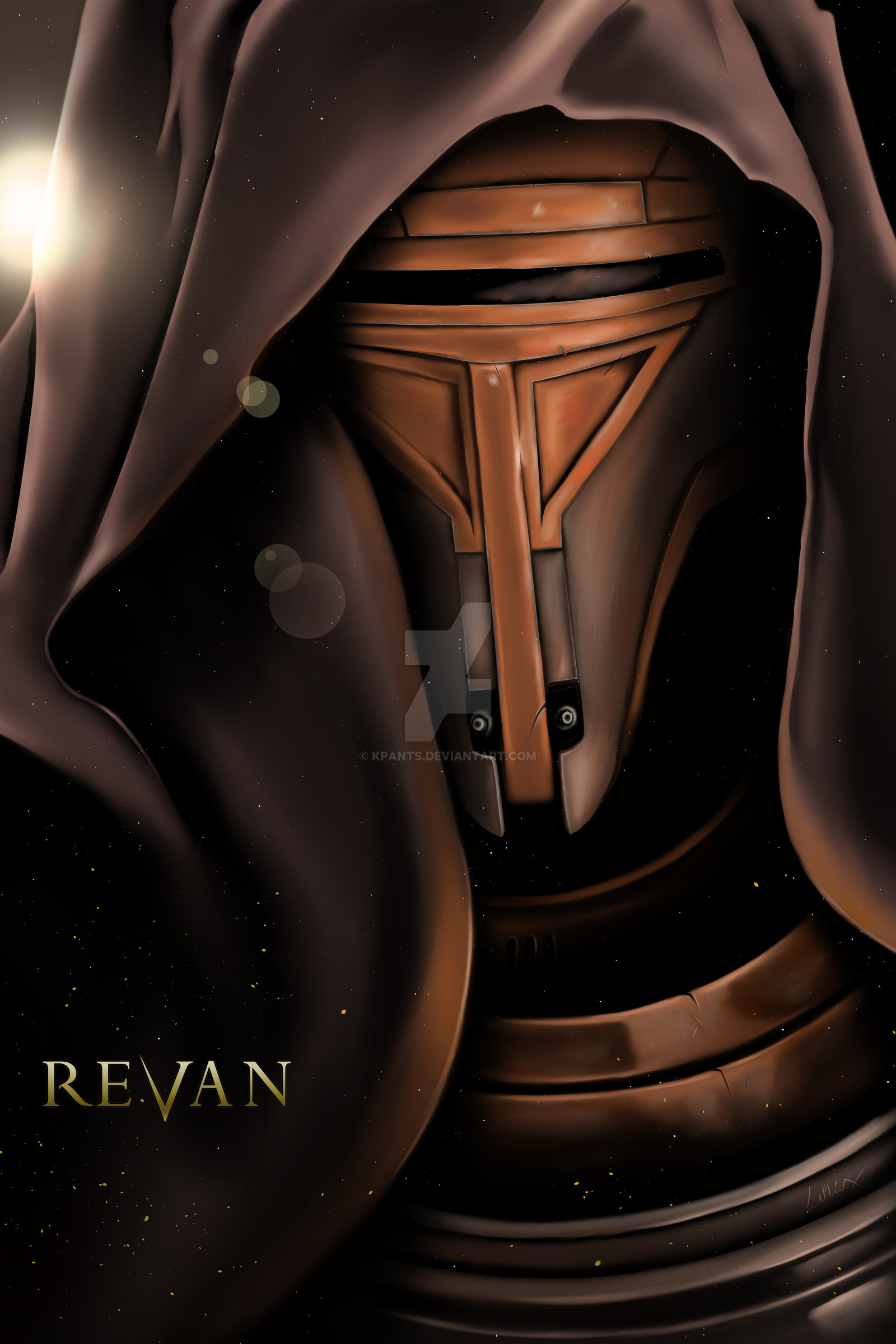 1600x2400 ... Knights of the Old Republic - Revan Portrait by KPants