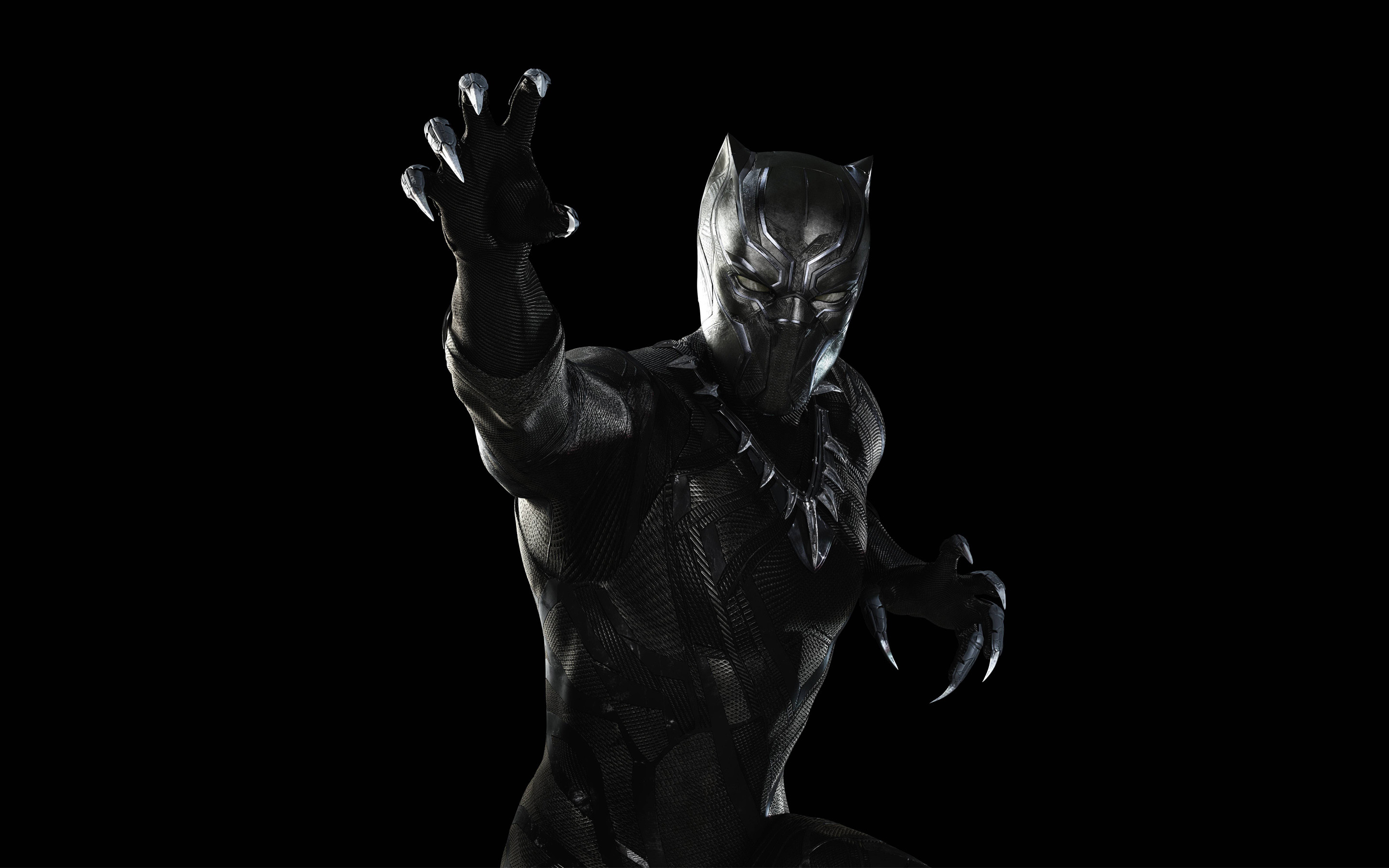 2880x1800 Black Panther Captain America Civil War