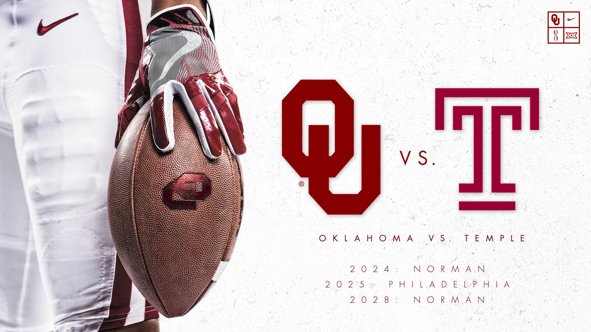 1920x1080 Oklahoma and Temple Agree to Football Series
