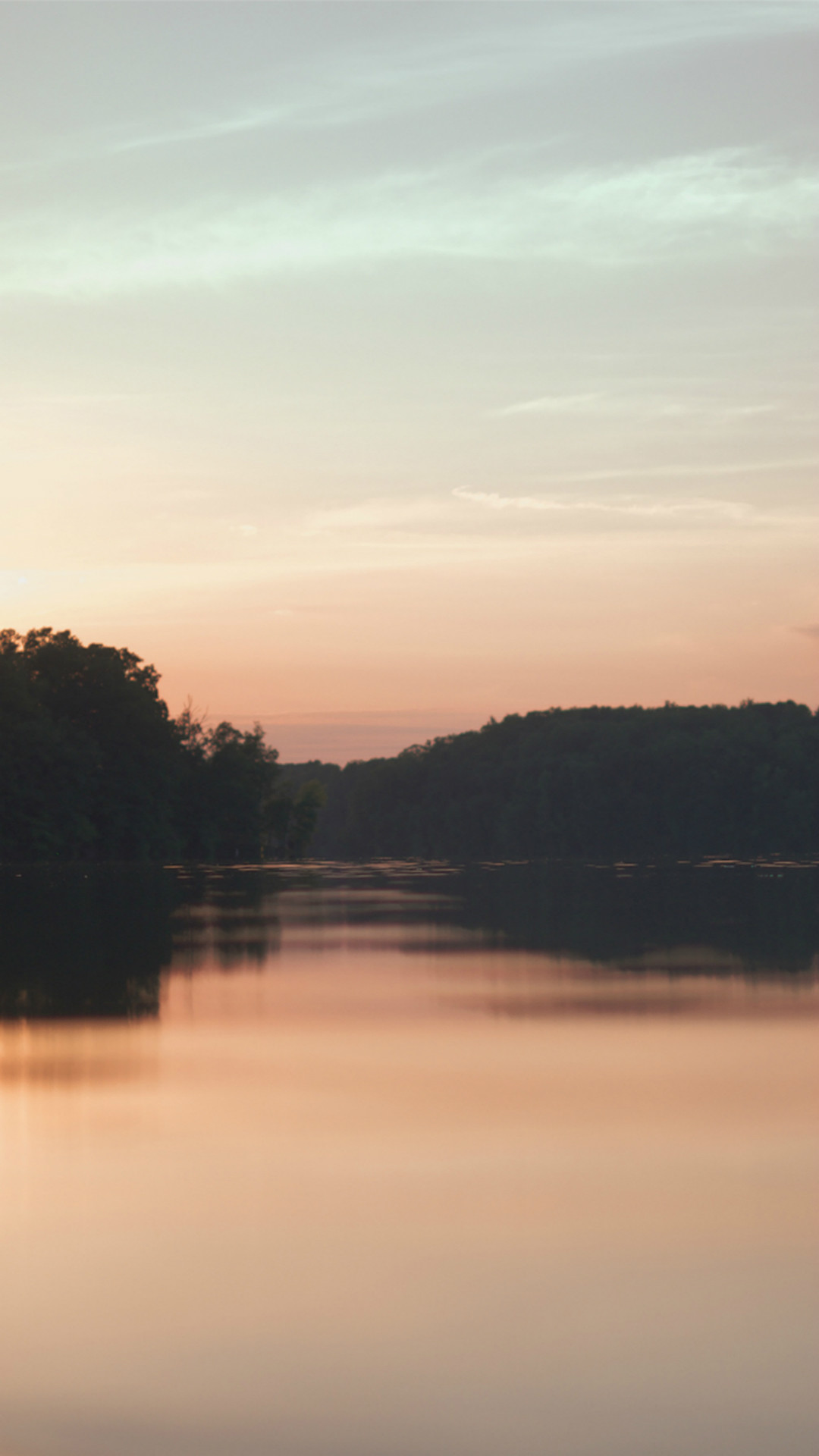 1080x1920 Nature Sunset Calm Mountain Lake Scenery #iPhone #6 #plus #wallpaper