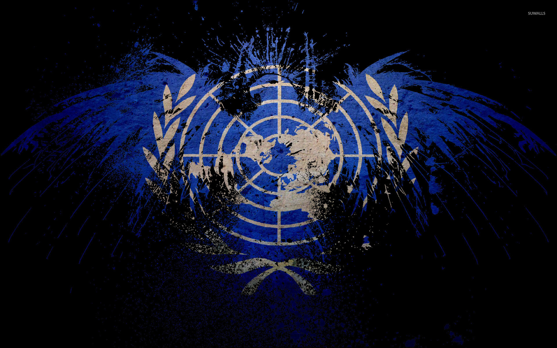 1920x1200 Flag of United Nations wallpaper  jpg
