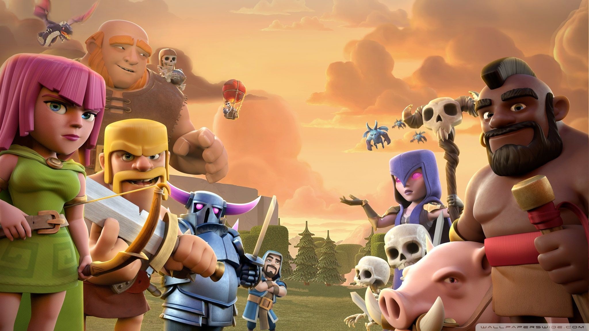 2048x1152 #8 Wallpaper HD Android Clash of Clans