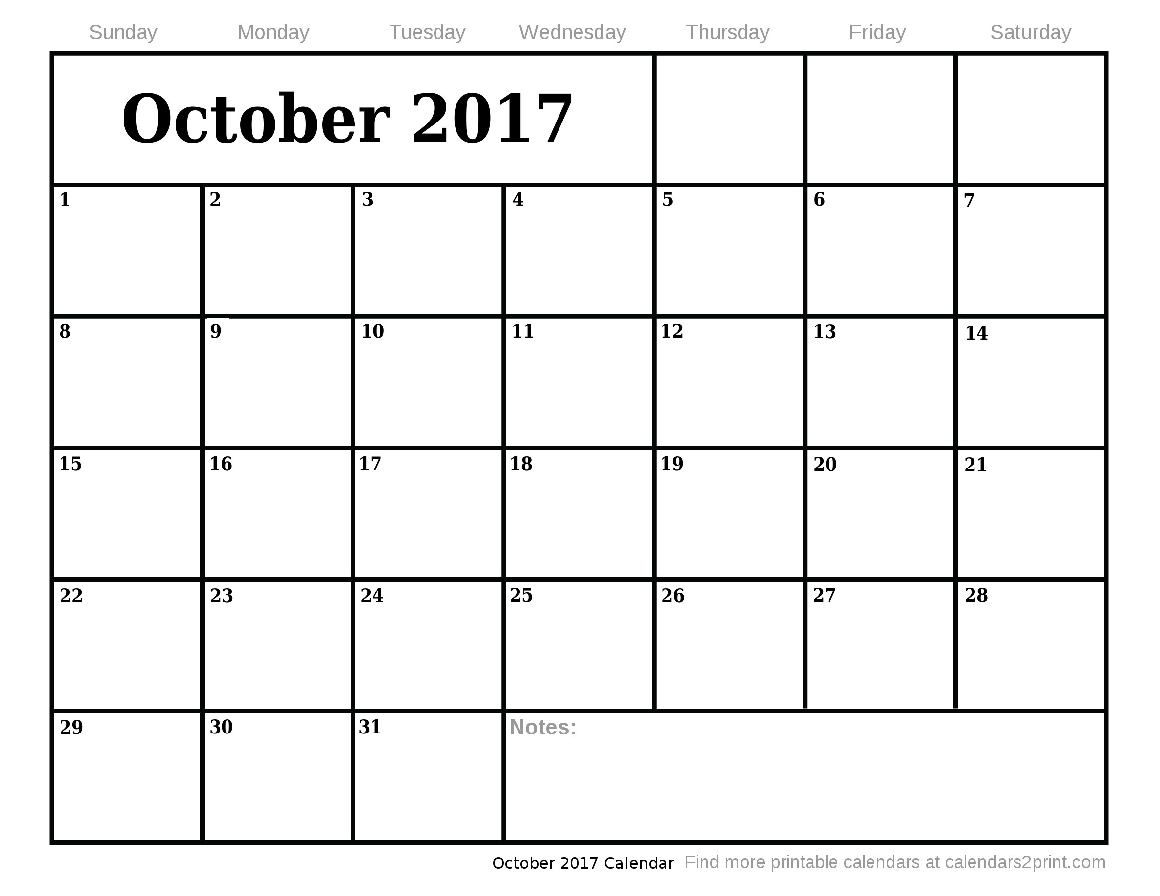 2376x1836 october 2017 printable calendar pdf | 2018 calendar with holidays
