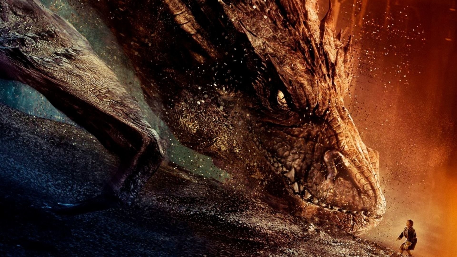 1920x1080 Movie - The Hobbit: The Desolation of Smaug Dragon Wallpaper