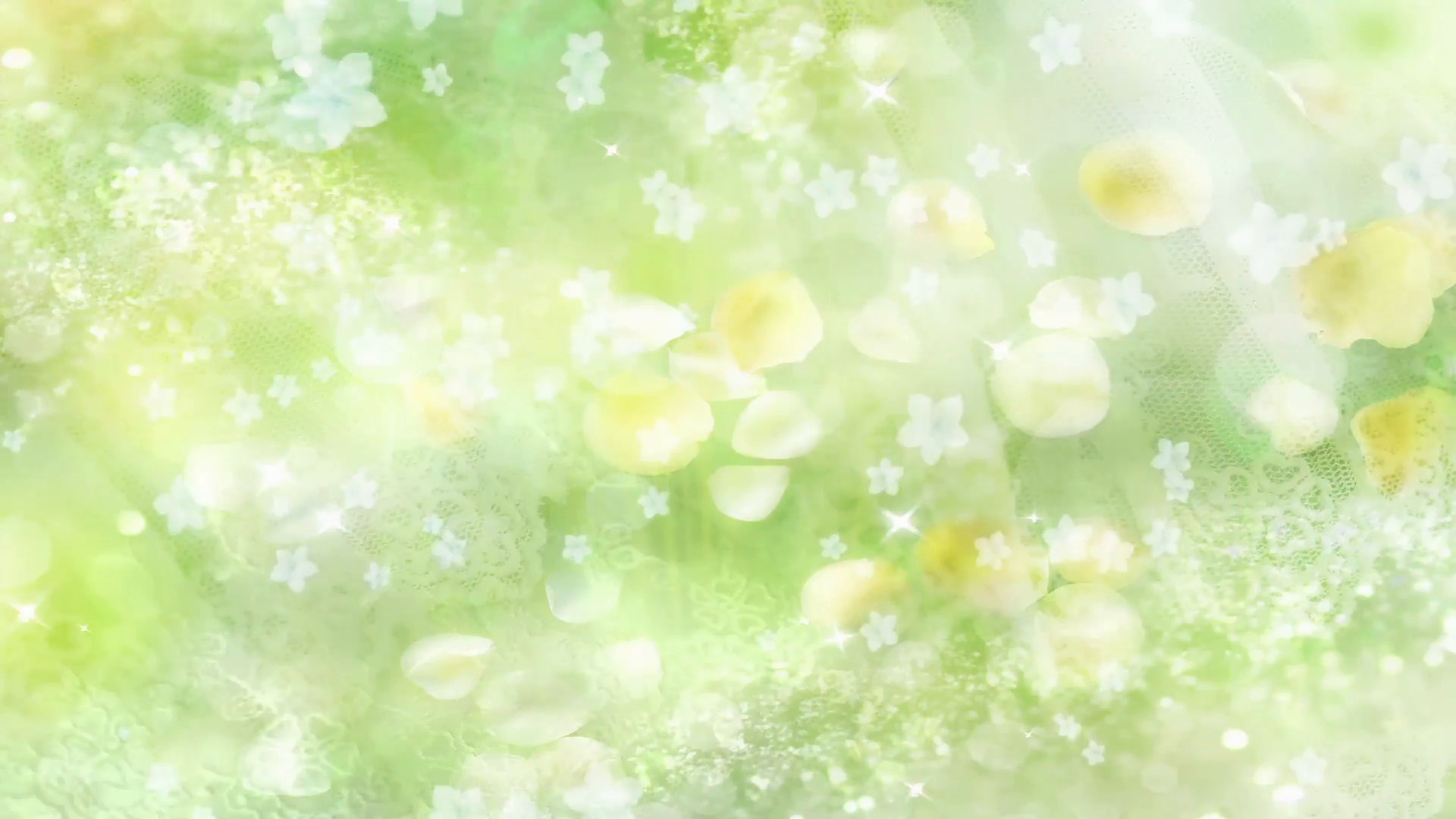 1920x1080 Green Flowers - Abstract Wedding Background 03 Stock Video Footage -  VideoBlocks