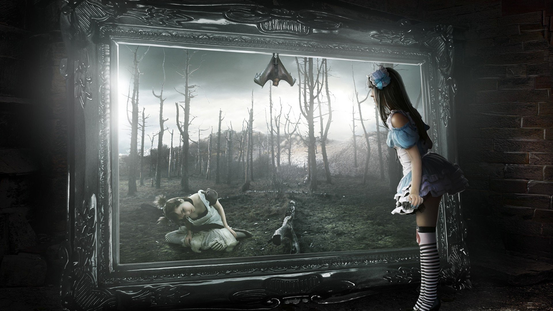 1920x1080  alice in wonderland gothic spooky wallpaper and background JPG  341 kB