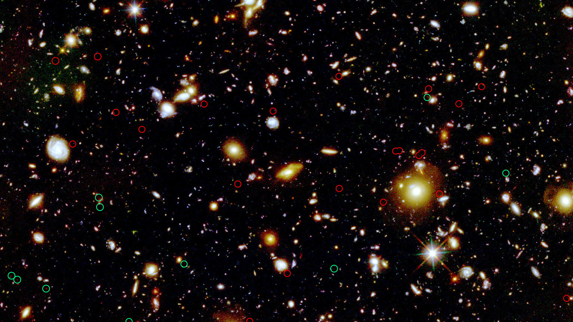 1920x1080 Hubble Deep Field Wallpaper
