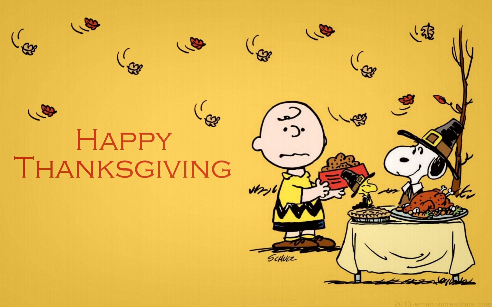 1920x1200 Charlie Brown Thanksgiving Backgrounds 