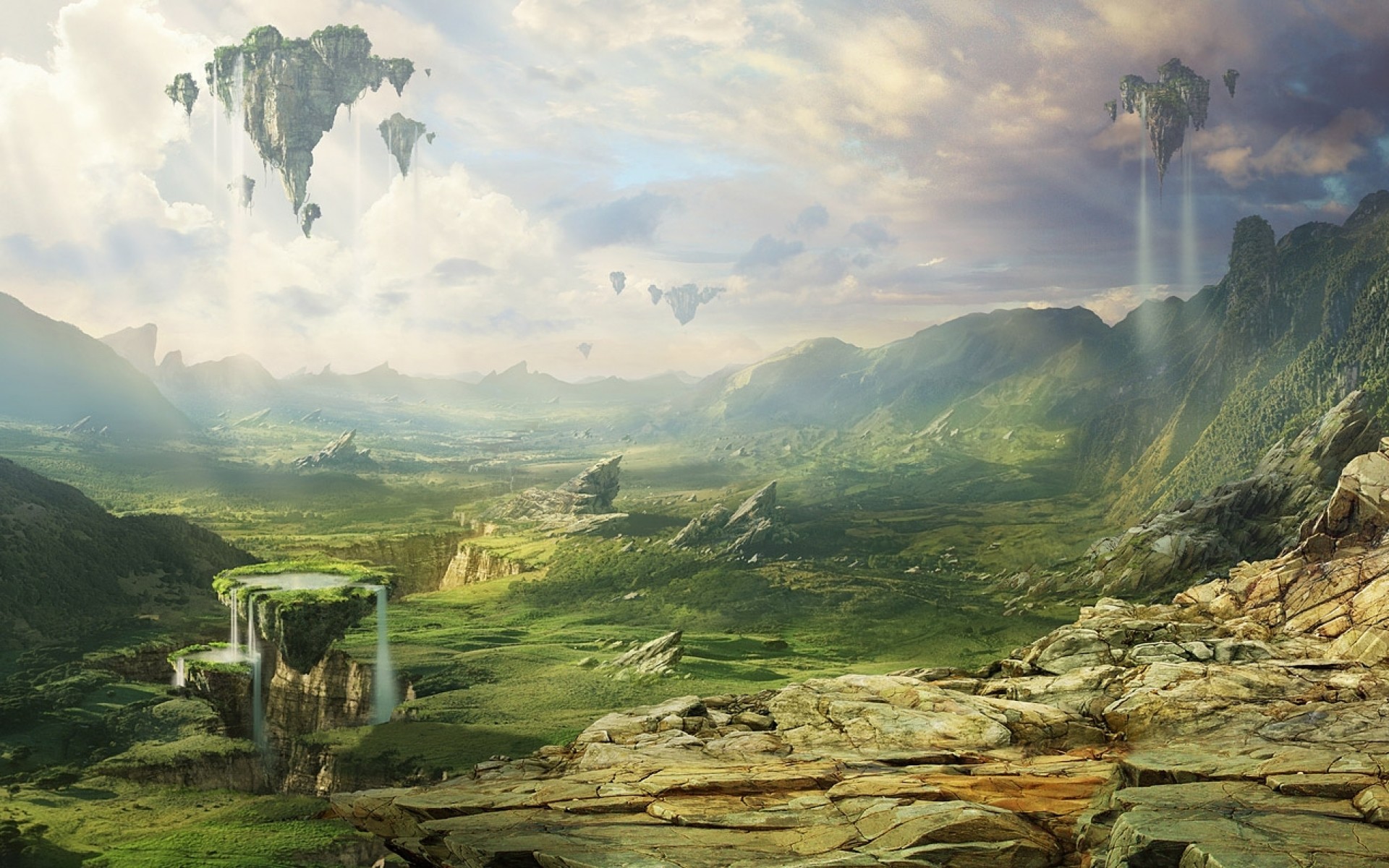 1920x1200 Fantasy Landscape wallpapers and stock photos