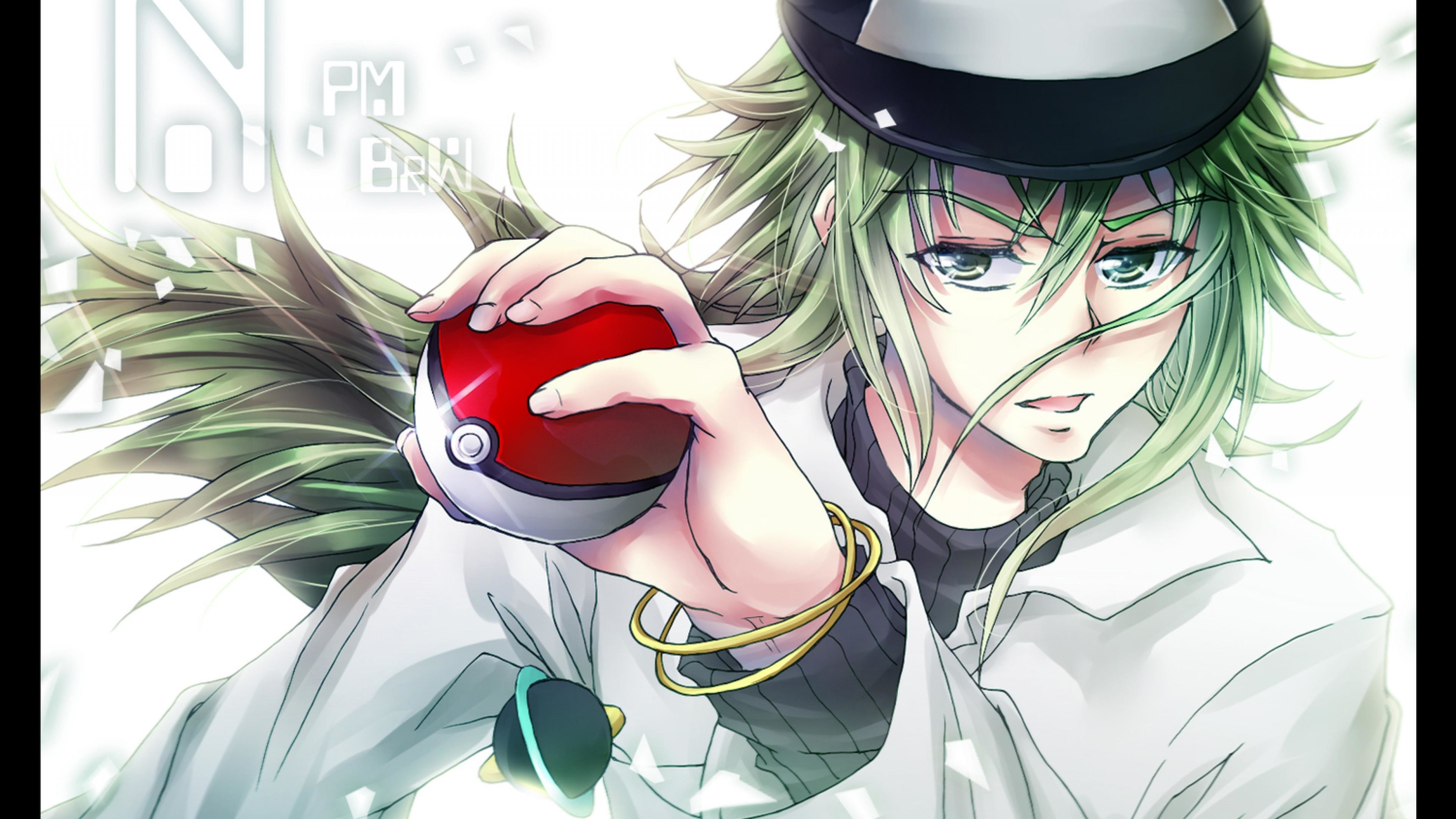 3840x2160 pokemon trainer green wallpaper wide with high resolution wallpaper on  anime category similar with character gold
