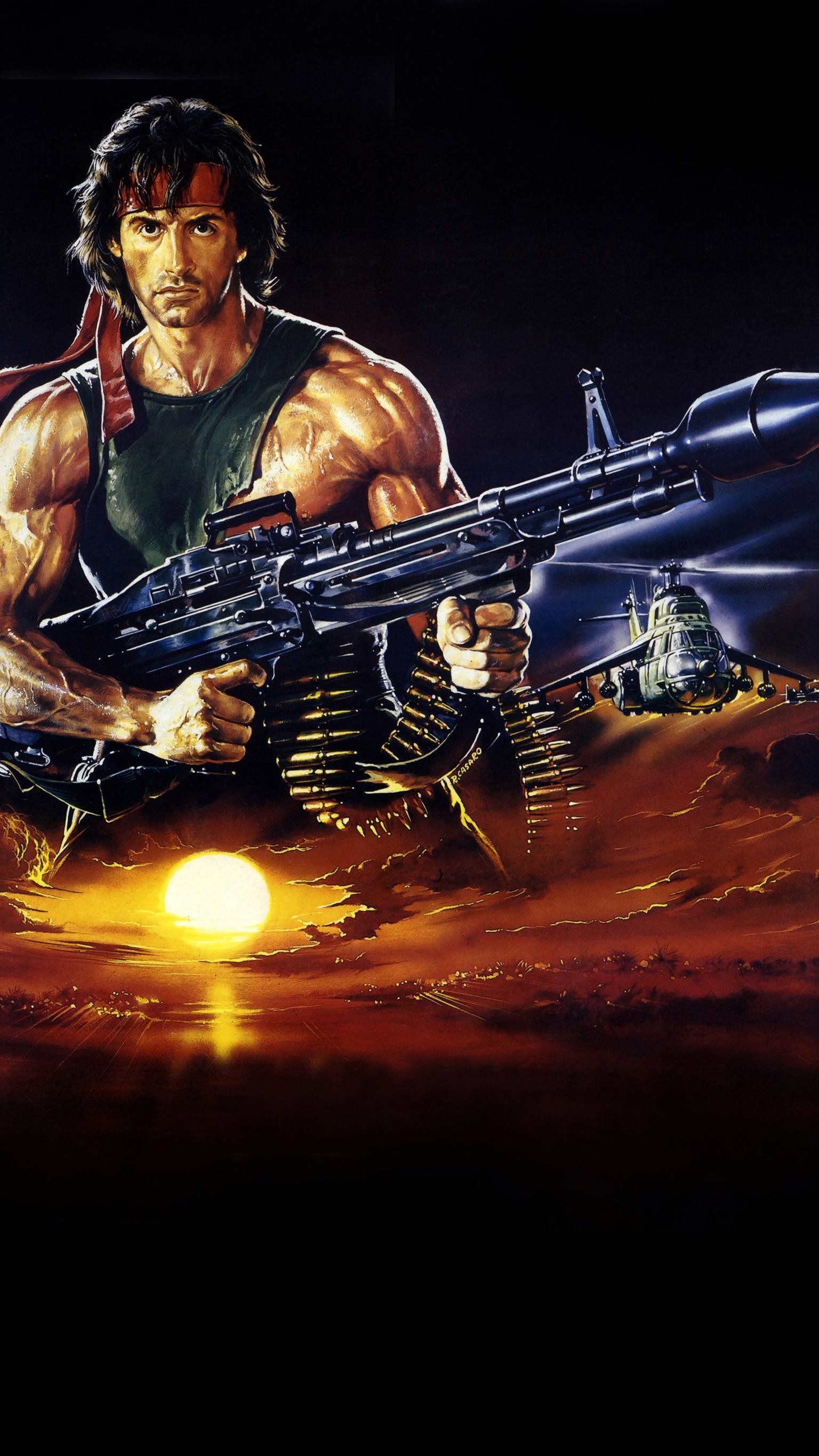 1536x2732 Wallpaper for "Rambo: First Blood Part II" ...