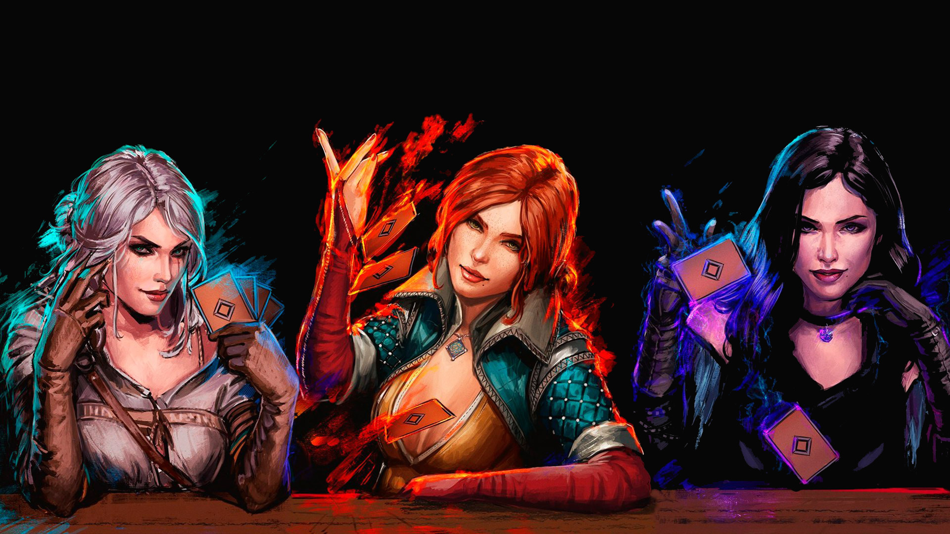1920x1080 ... Gwent: The Witcher Card Game Wallpaper by Frampos
