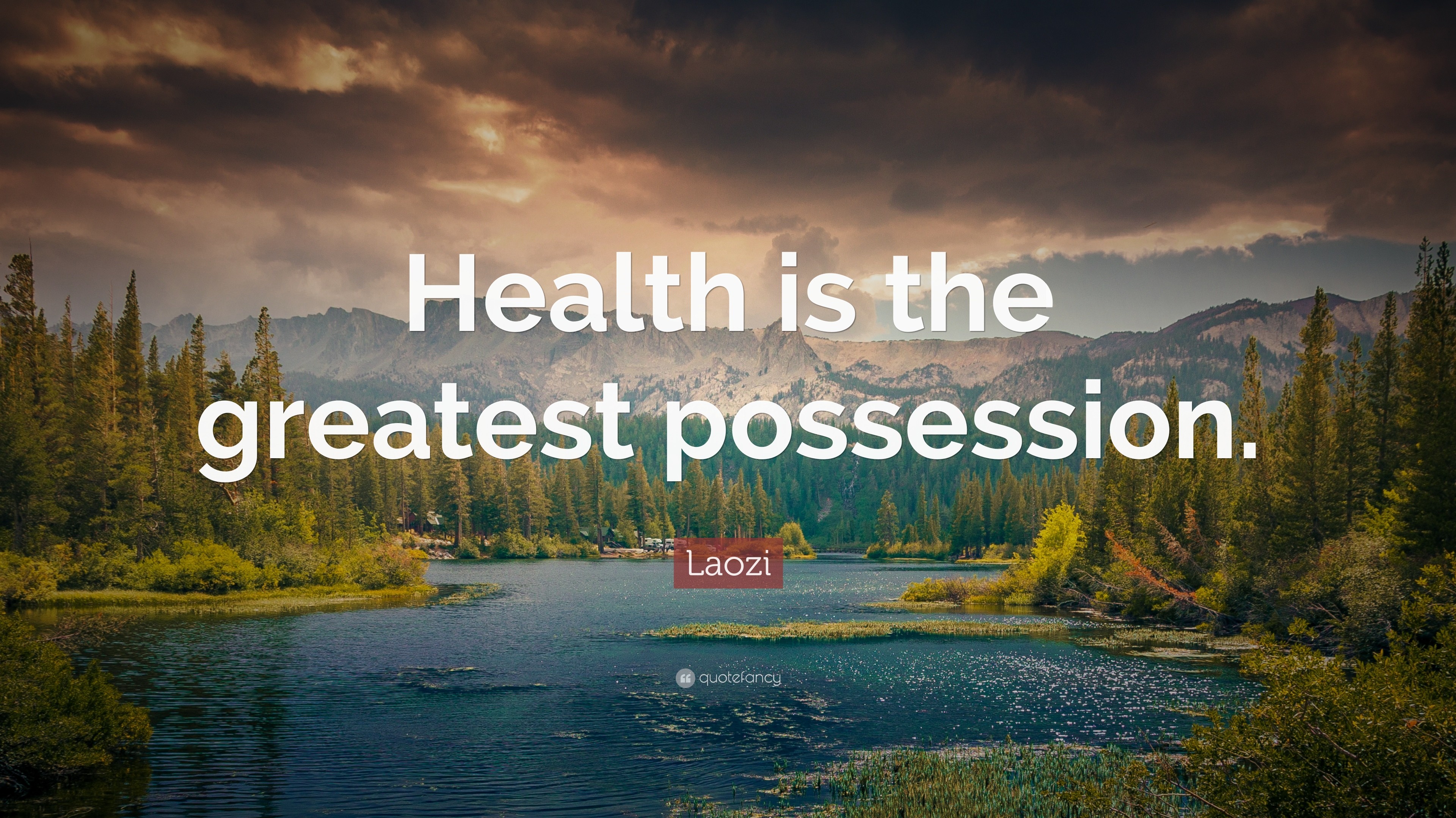 3840x2160 Health Quotes: “Health is the greatest possession.” — Laozi
