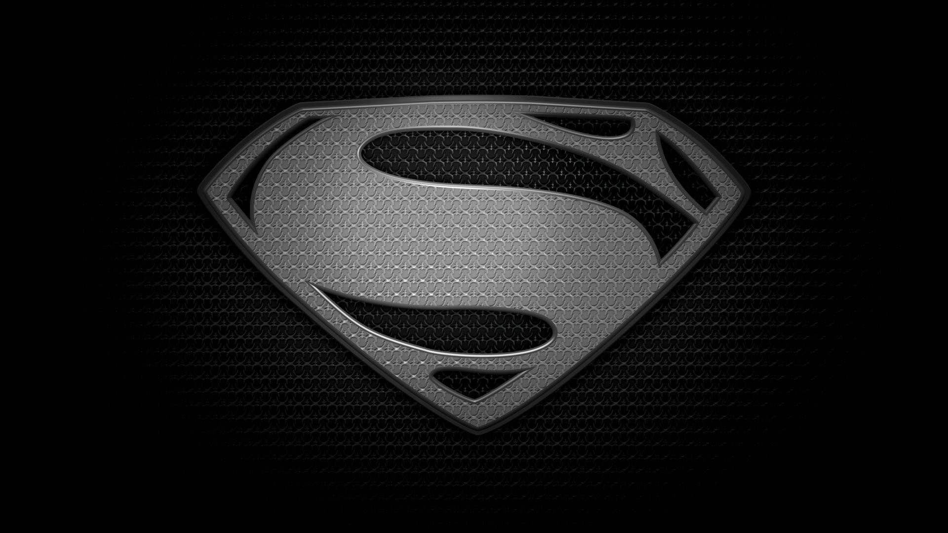 1920x1080  man of steel logo s superman black logo man of steel superman .