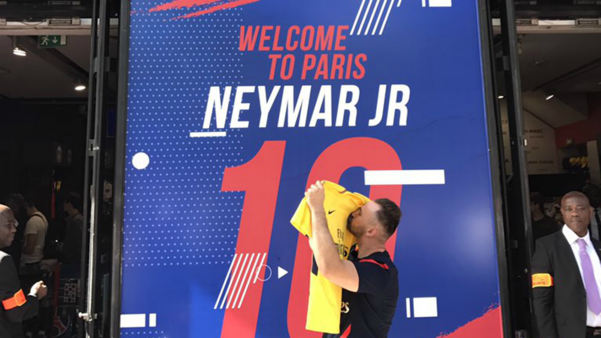1920x1080 Neymar Premier maillot vendu PSG