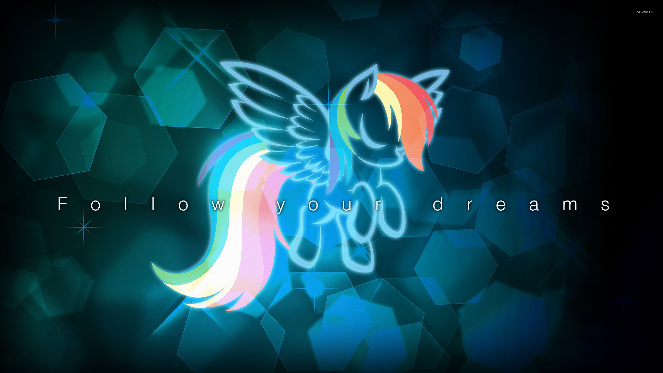 2560x1440 Rainbow Dash - My Little Pony Friendship is Magic [5] wallpaper