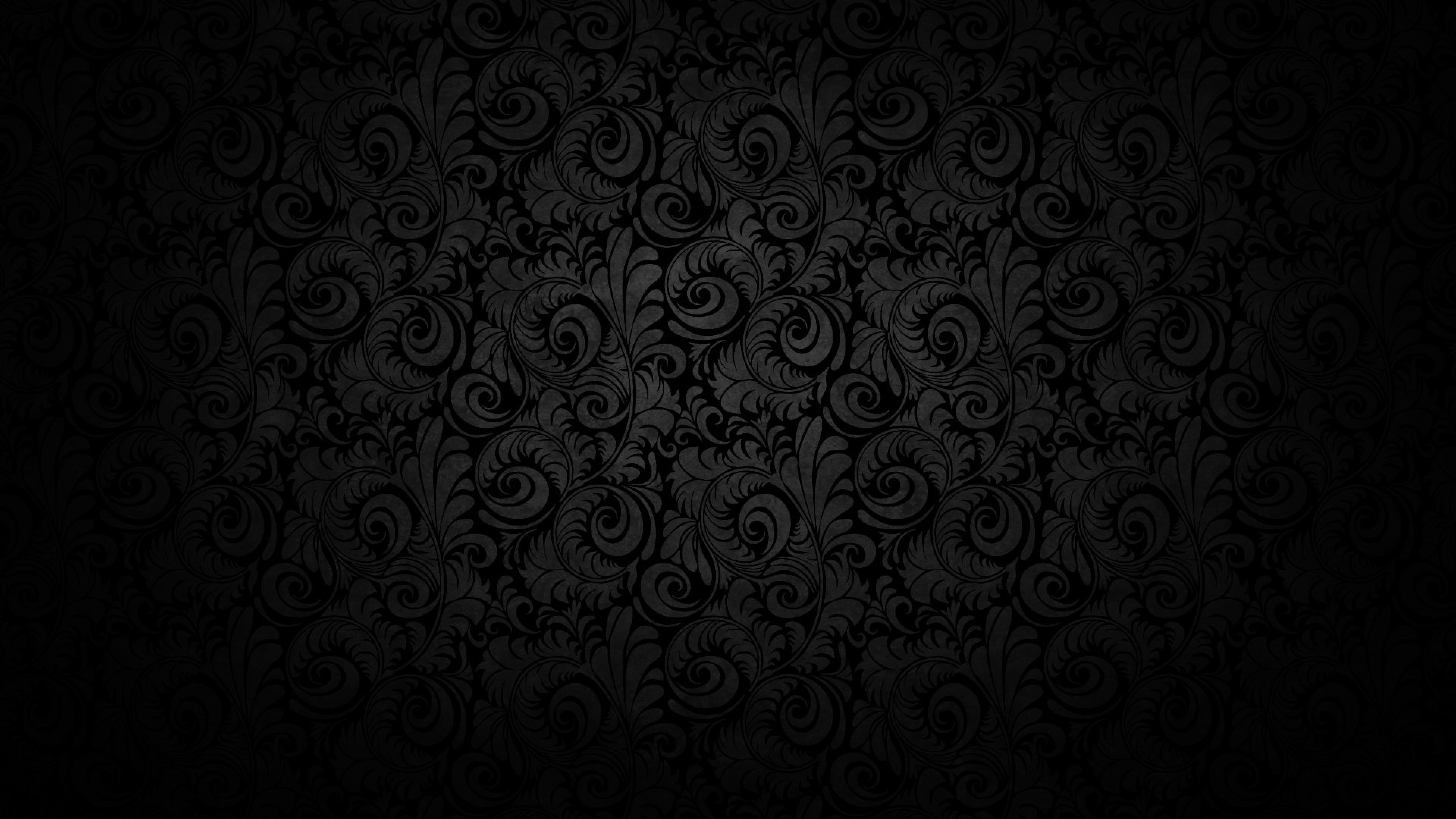 3840x2160 Black background, Pattern, Light, Texture Wallpaper, Background 4K .