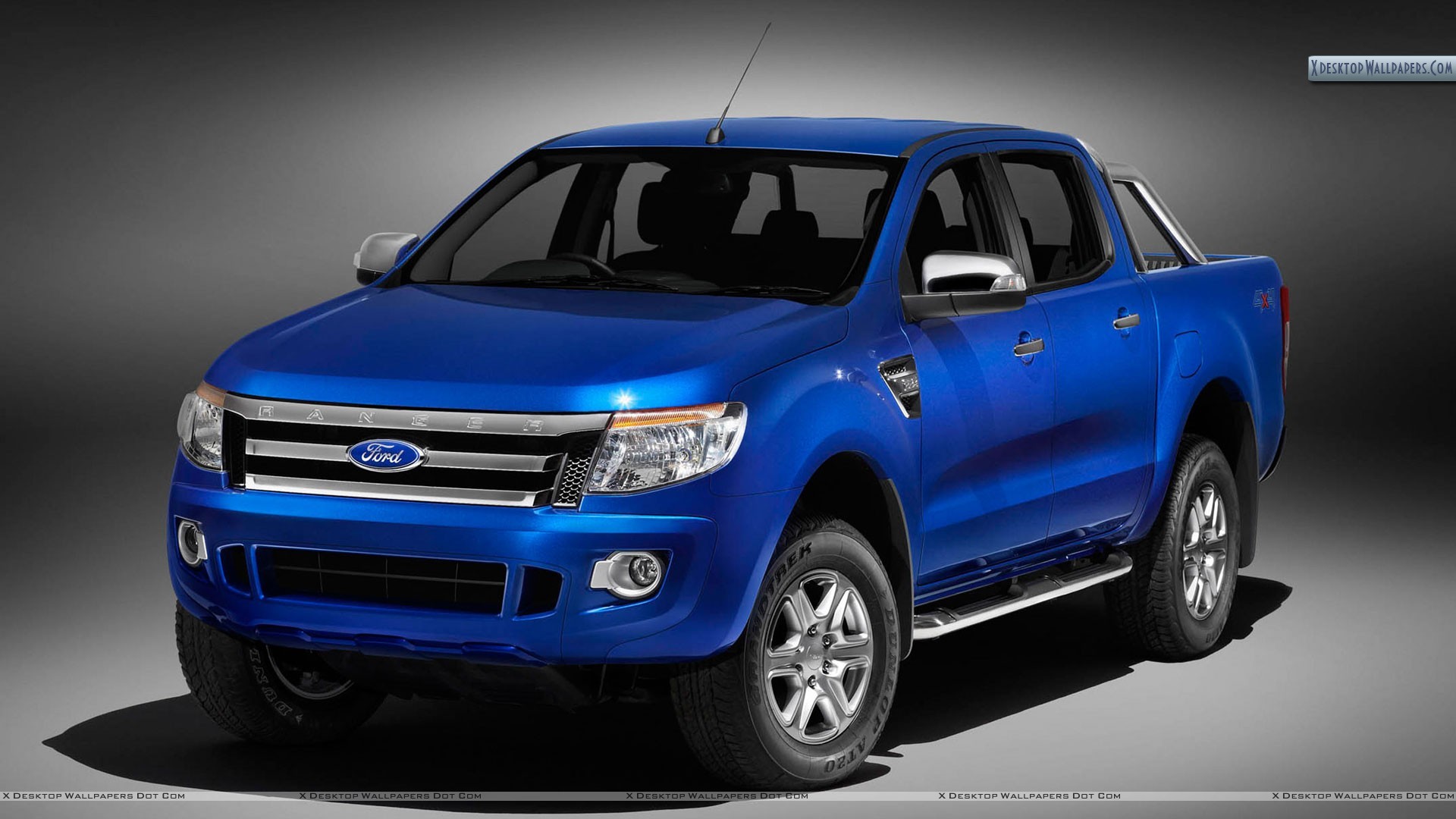 1920x1080 You are viewing wallpaper titled "Blue Color Ford Ranger ...