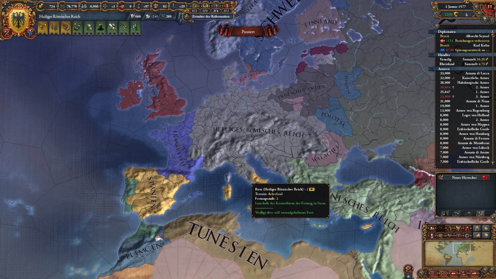 1920x1080 Holy Roman Empire in 1577(iron man) ...