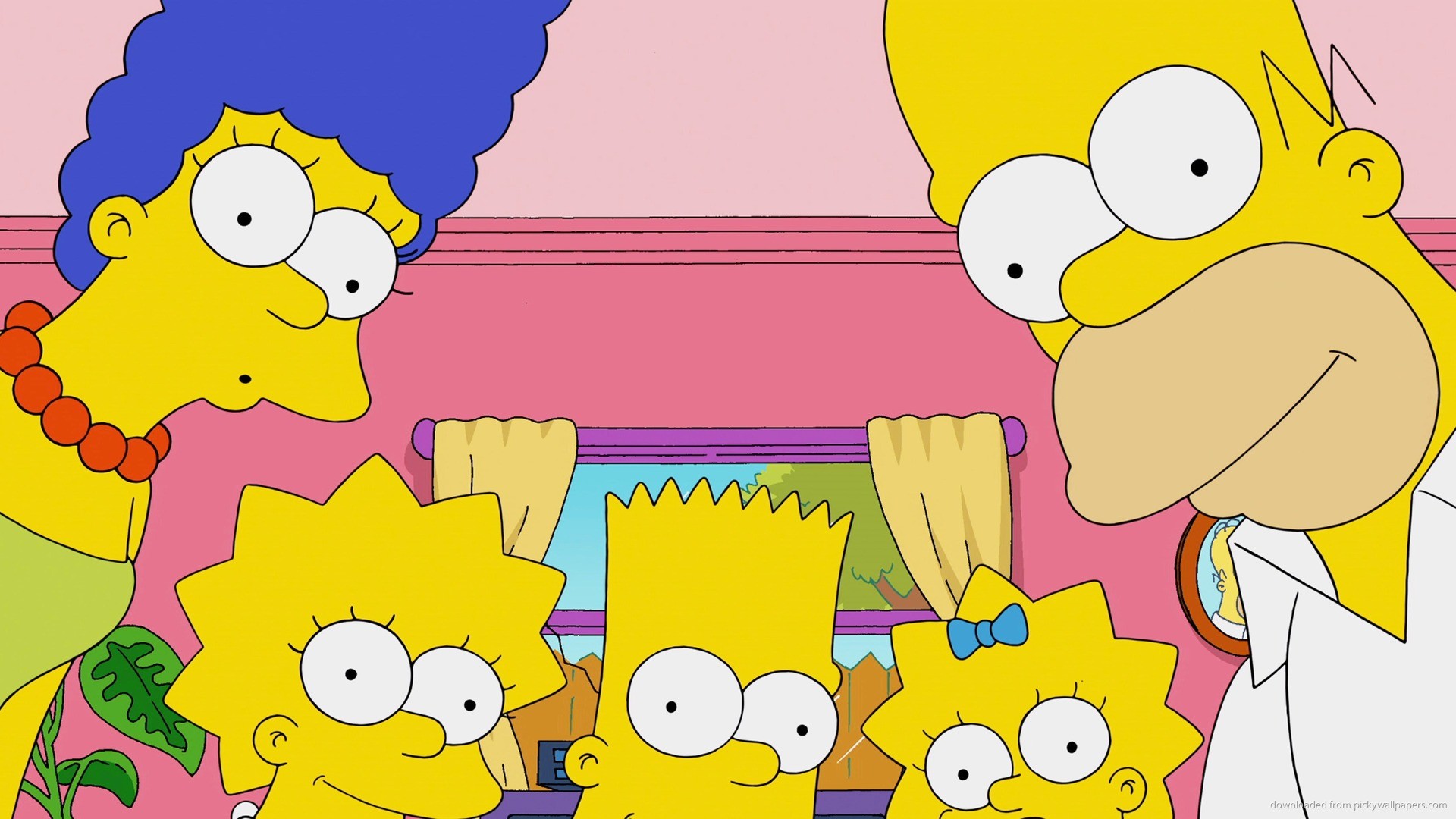 1920x1080 Simpsons Family picture
