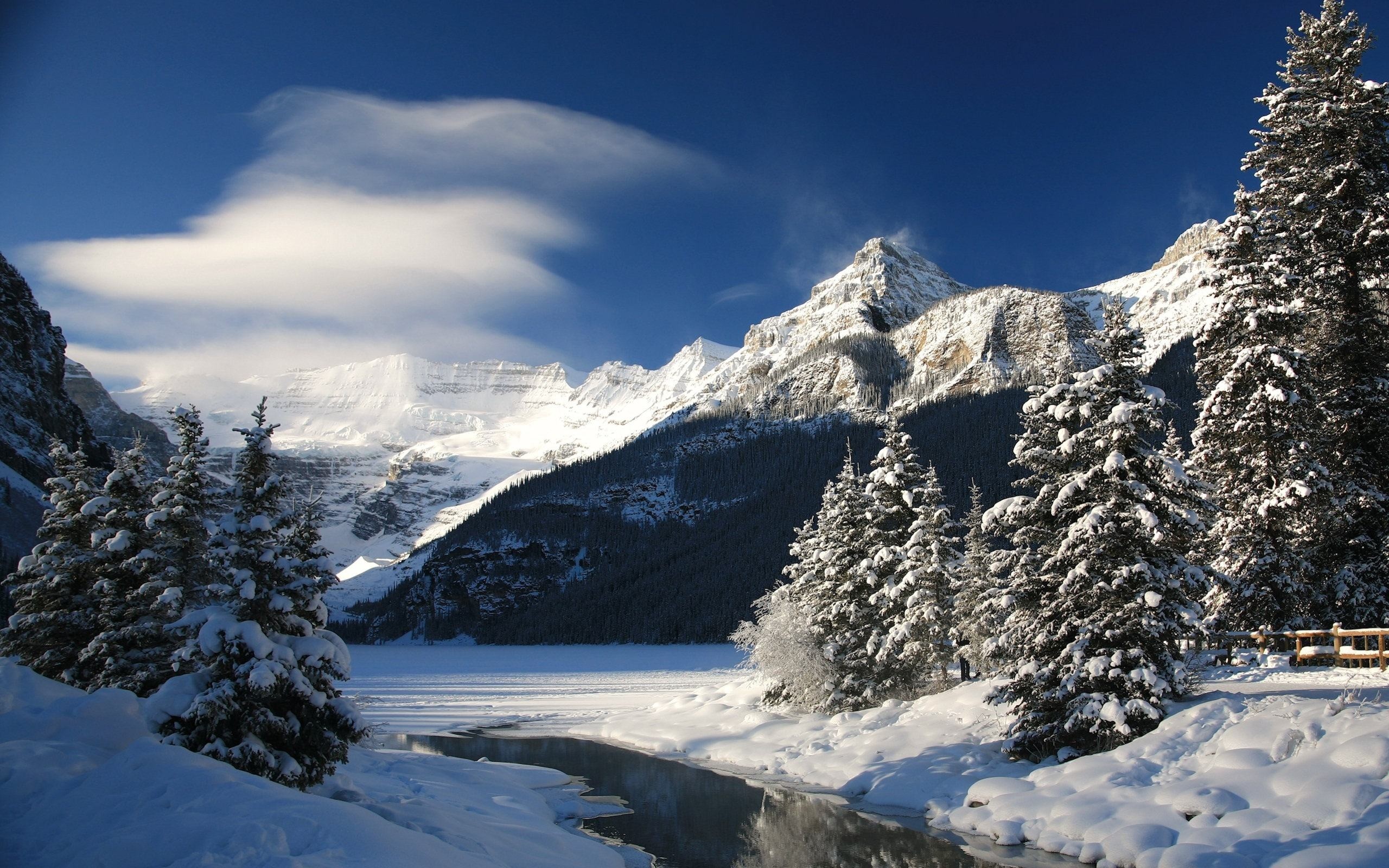 2560x1600 Wallpapers Backgrounds - Lake Louise wallpaper
