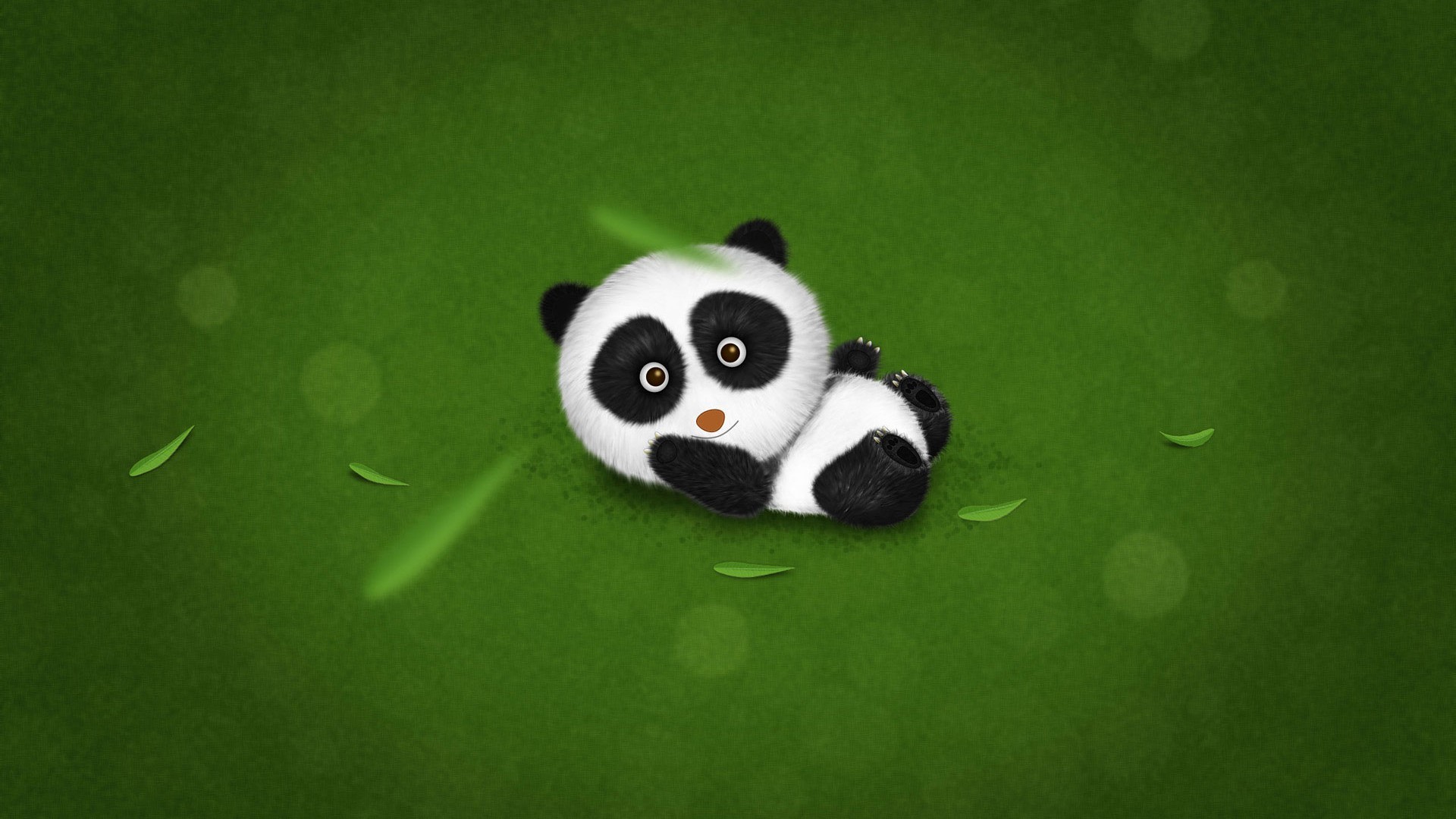 1920x1080 Cute Panda Desktop Wallpaper 