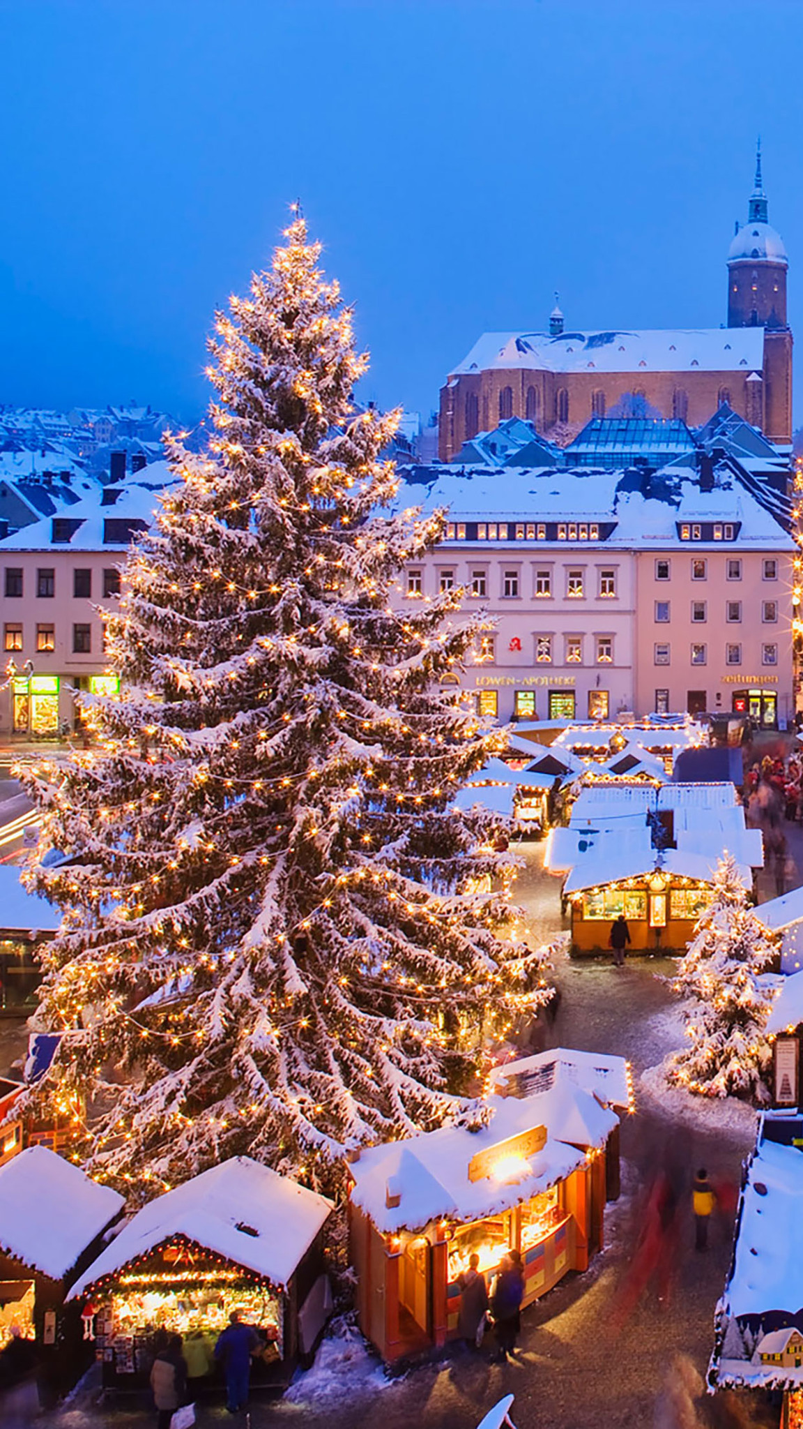 1152x2048 iMore's favorite holiday wallpapers for iPhone and iPad! European Christmas  markets ...
