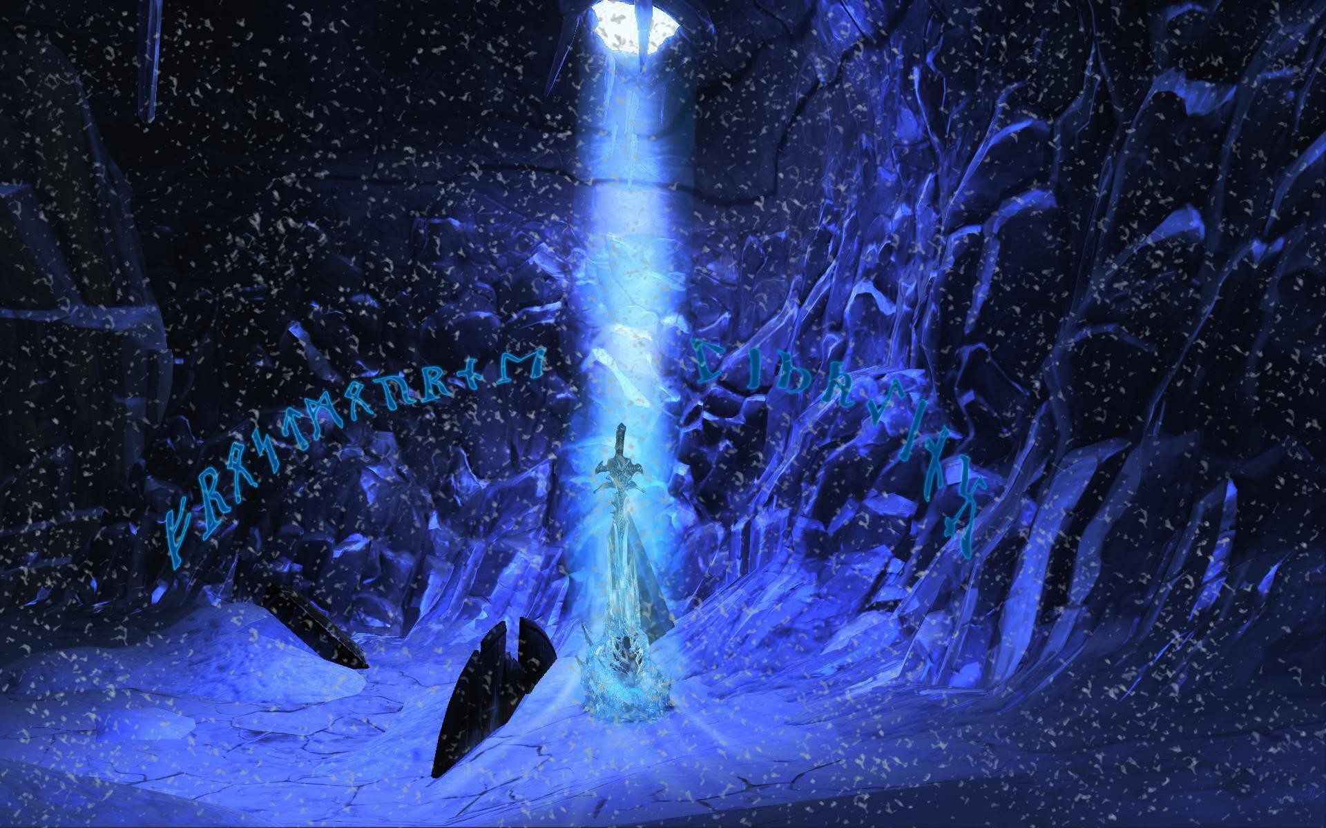 1920x1200 view image. Found on: frostmourne-wallpaper