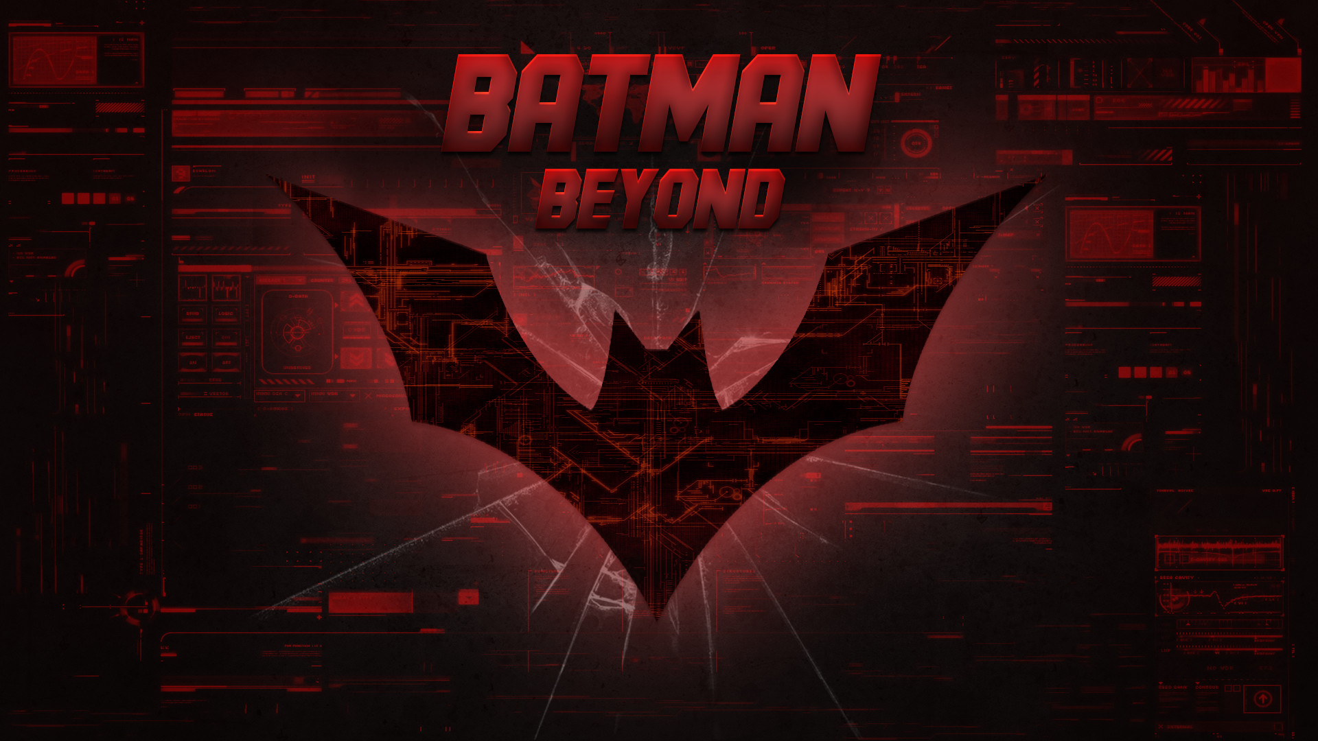 1920x1080 ... Batman Beyond Logo Wallpaper  HD by RevafallArts